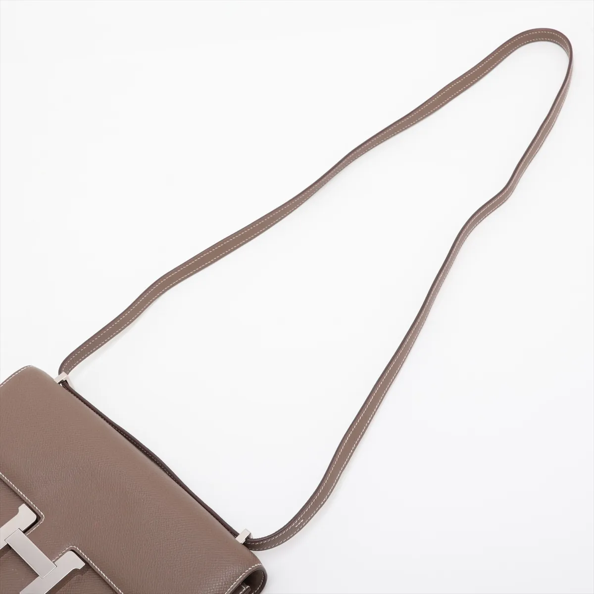[Individually packaged] Hermes Constance Elan Miroir Veau Epsom Etoupe Silver Hardware W:2024 with mirror — view 5
