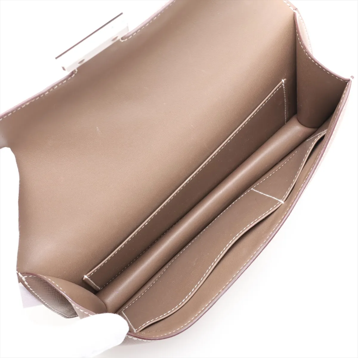 [Individually packaged] Hermes Constance Elan Miroir Veau Epsom Etoupe Silver Hardware W:2024 with mirror — view 6