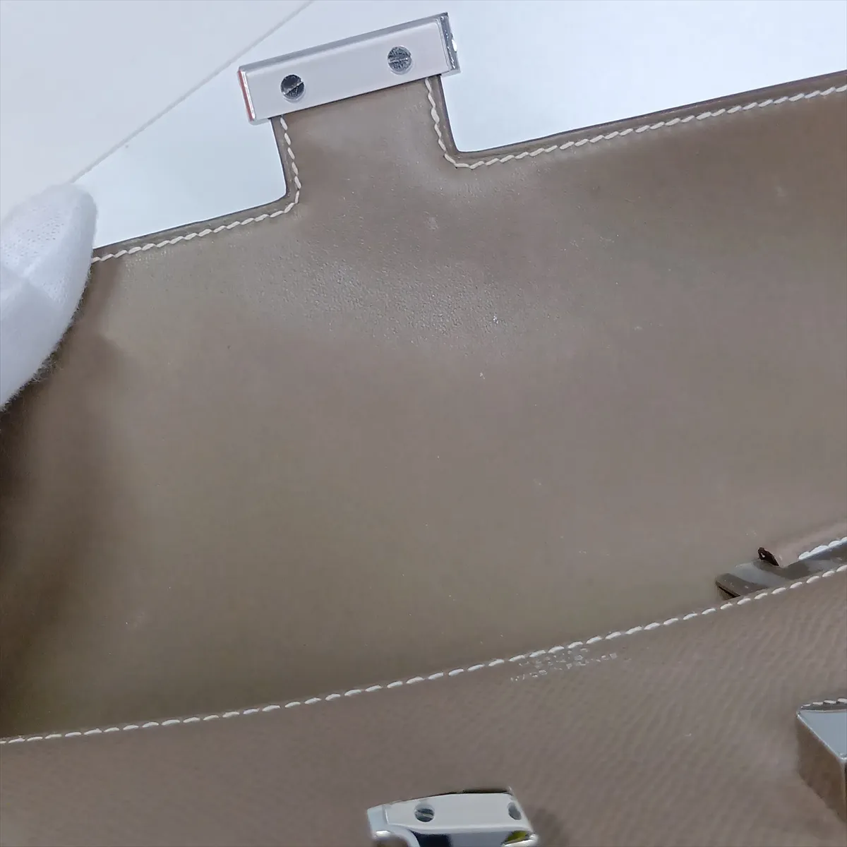[Individually packaged] Hermes Constance Elan Miroir Veau Epsom Etoupe Silver Hardware W:2024 with mirror — view 10