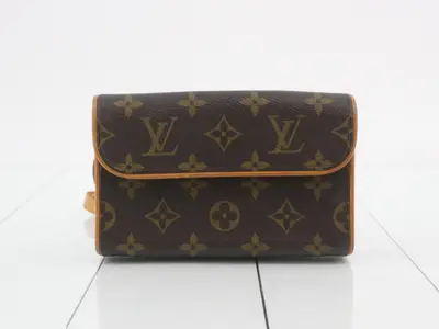 Florentine Pochette with Shoulder Strap