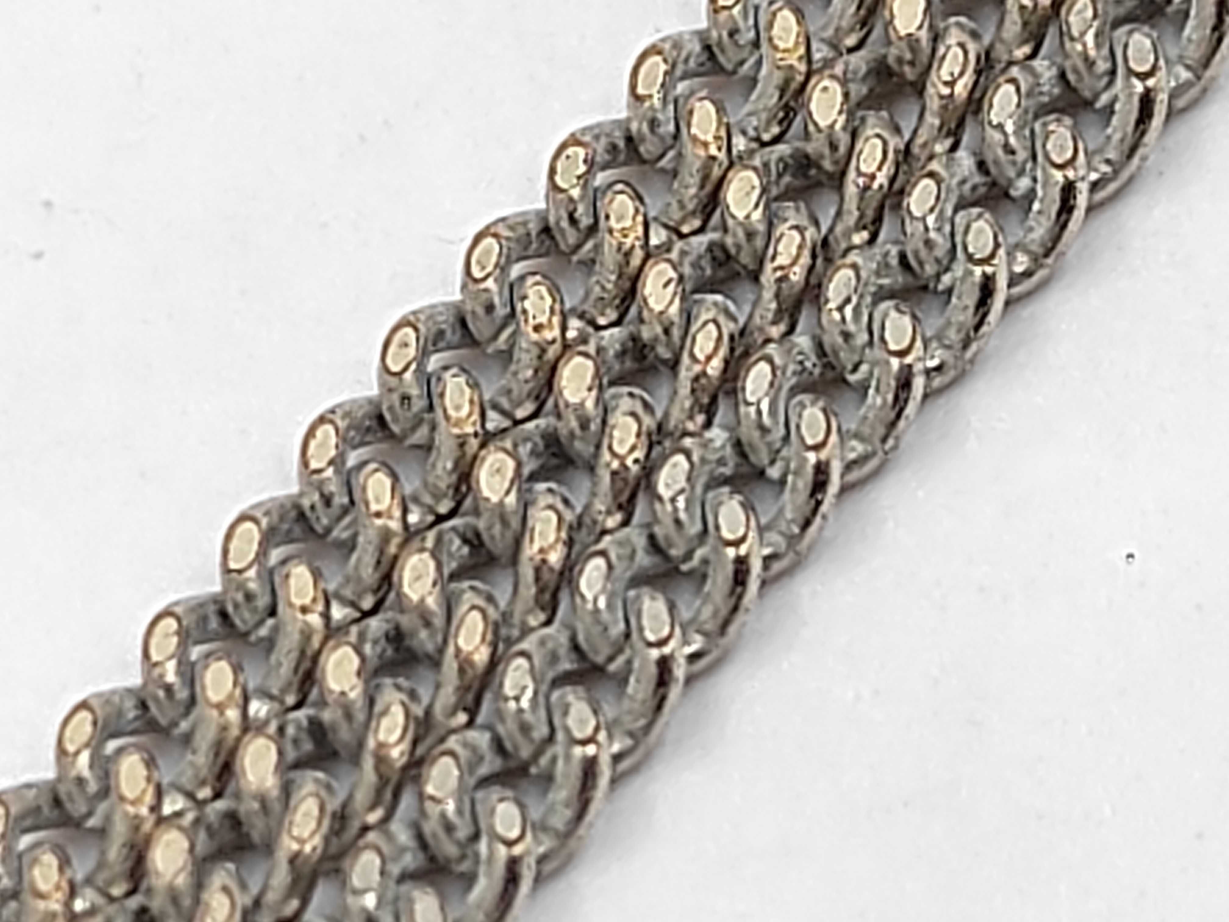 necklace, Coco Mark, rhinestone, silver, A12A necklace — view 7