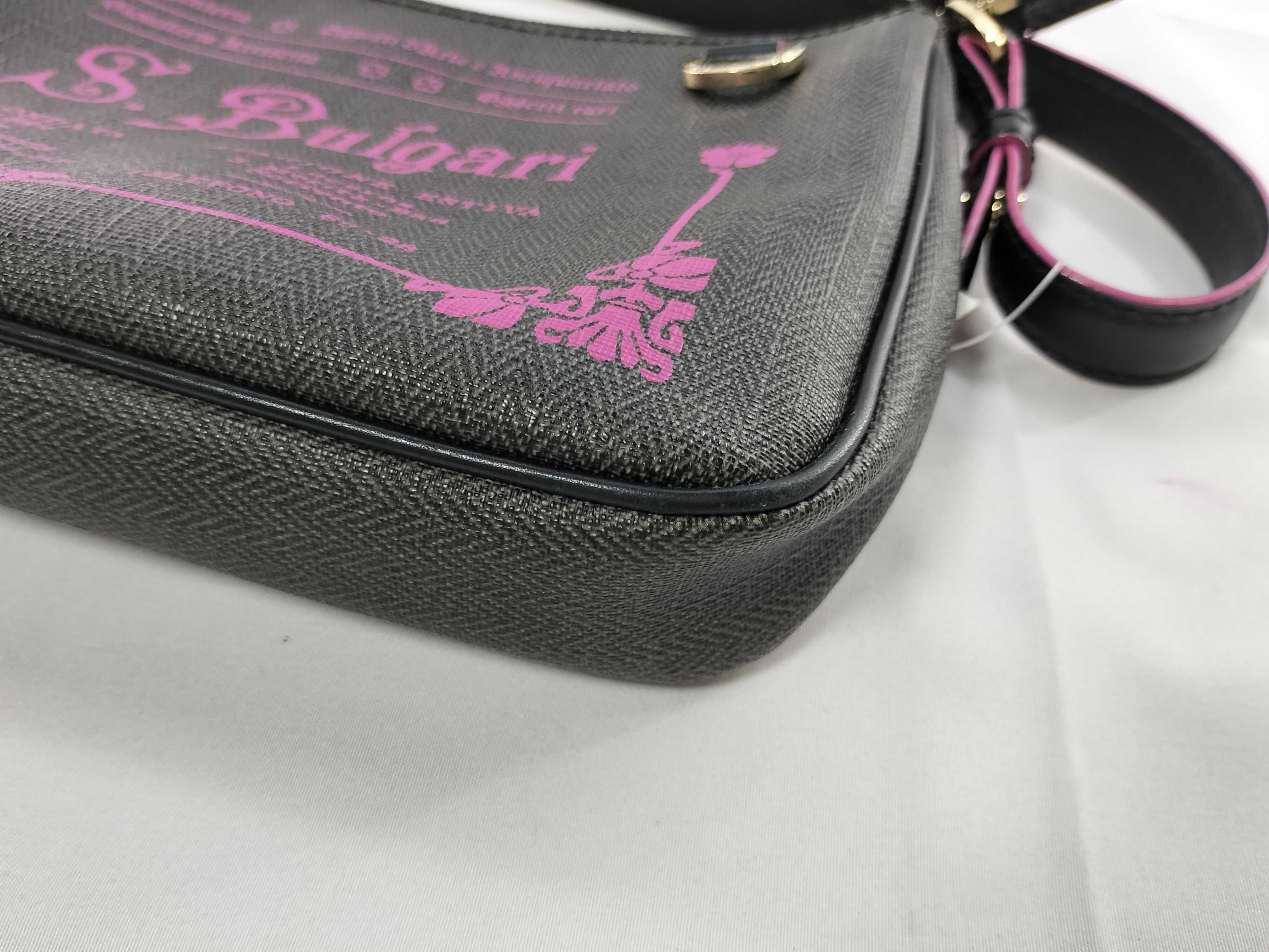 S.Bulgari Shoulder Pouch PVC Shoulder Bag — view 7