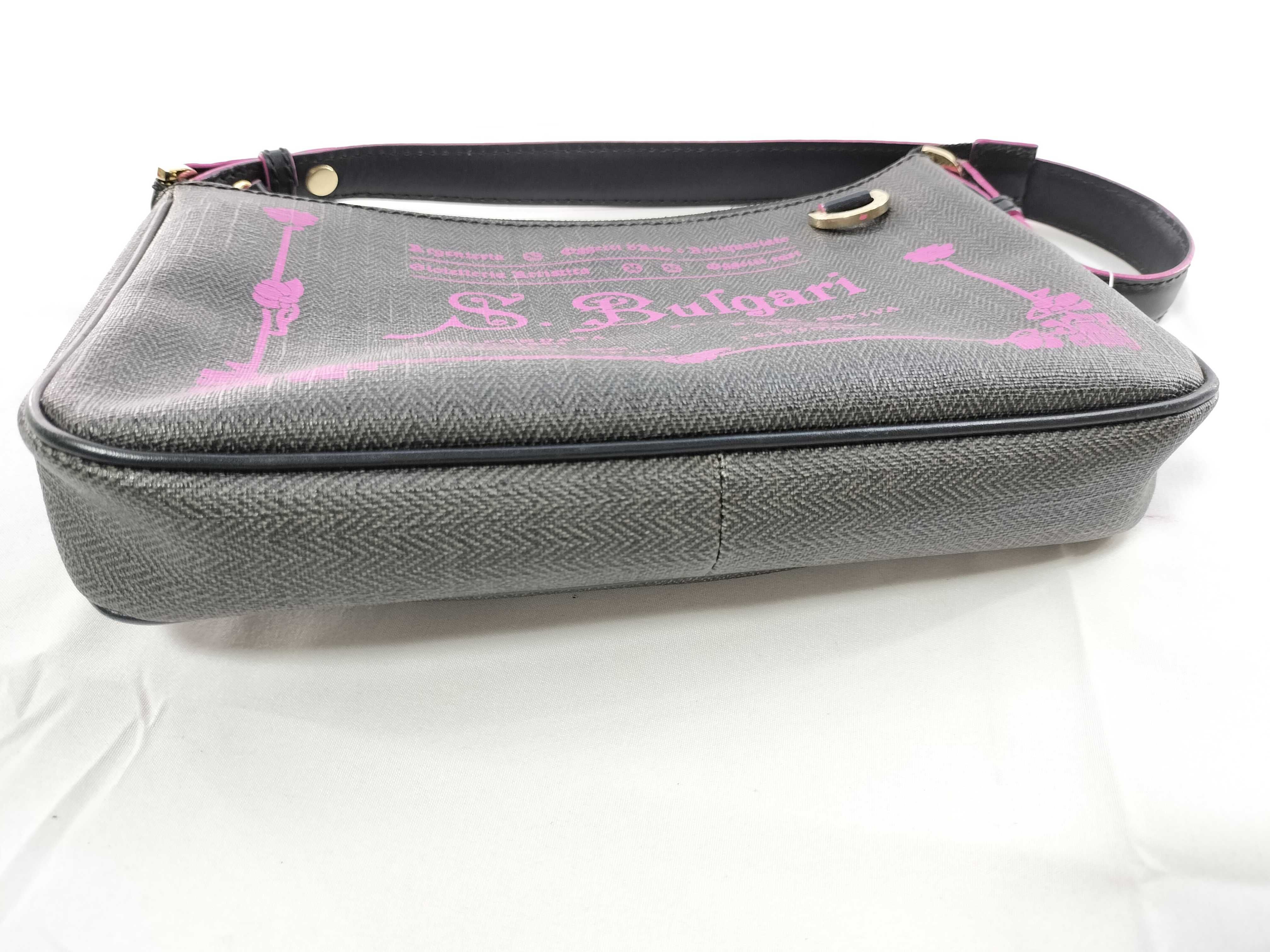 S.Bulgari Shoulder Pouch PVC Shoulder Bag — view 8