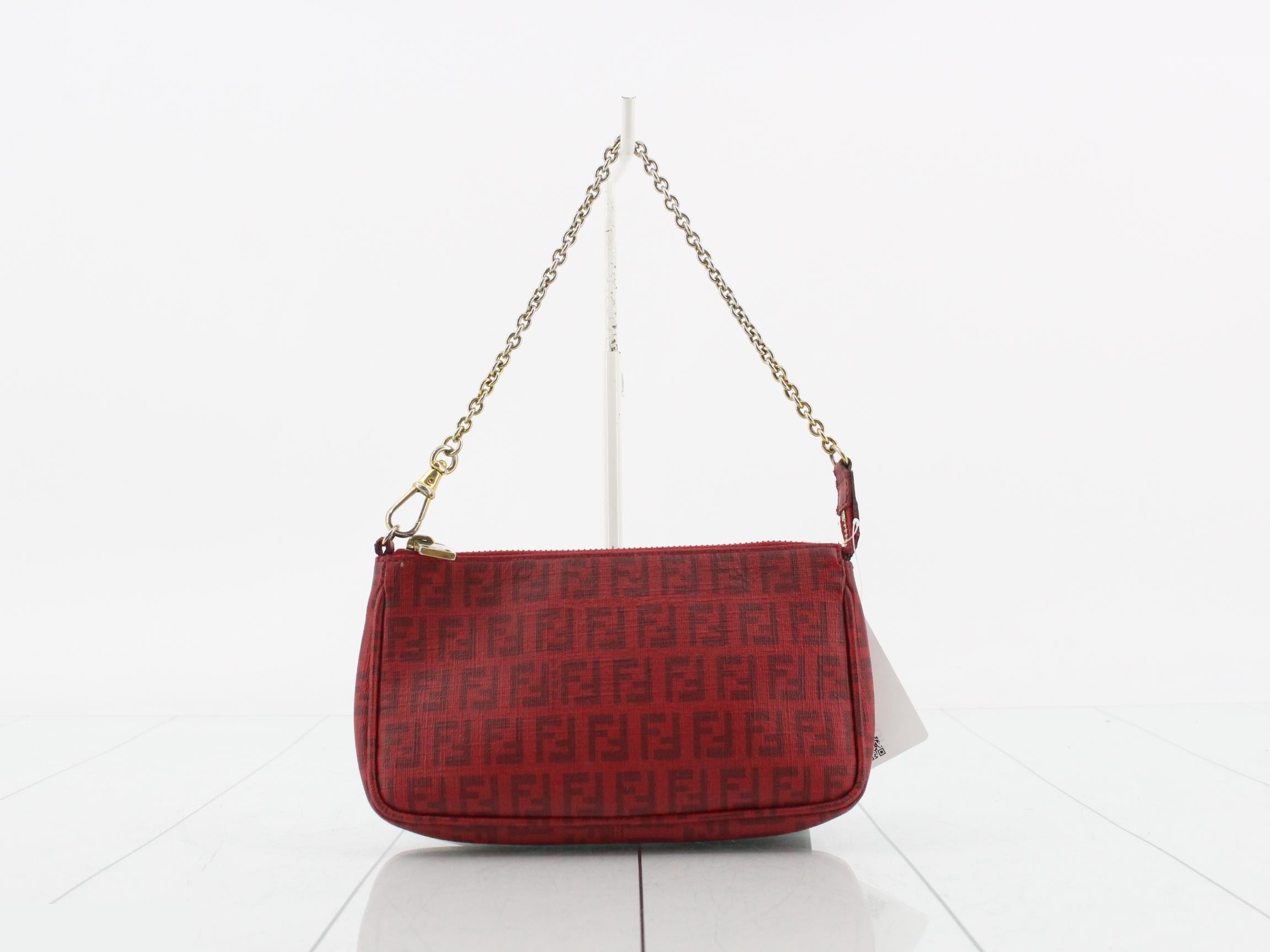 Accessory Pouch with Chain, PVC