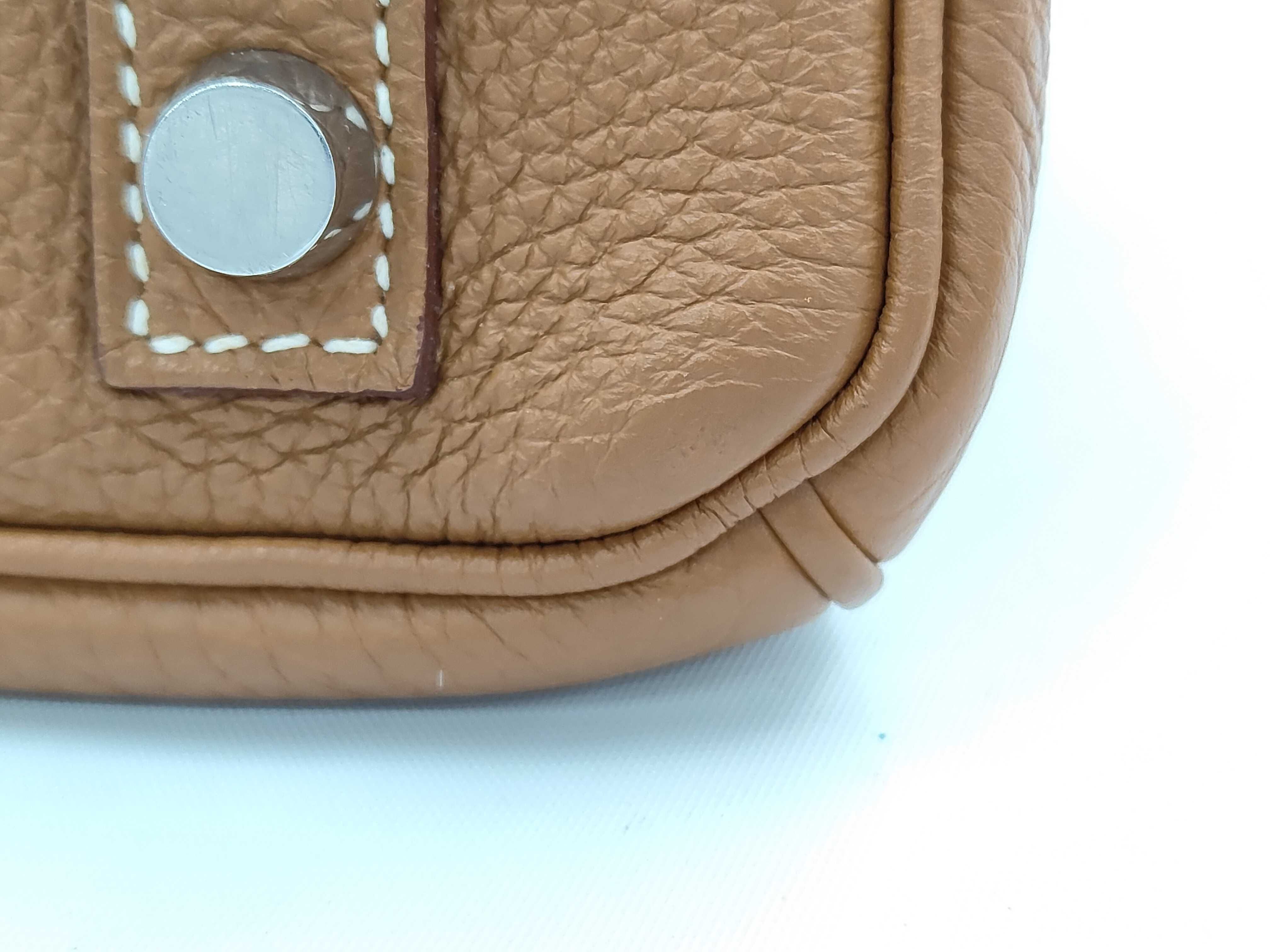 Birkin 30 Gold Togo Handbag — view 12