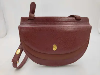 Must Shoulder Bag, Leather, Bordeaux