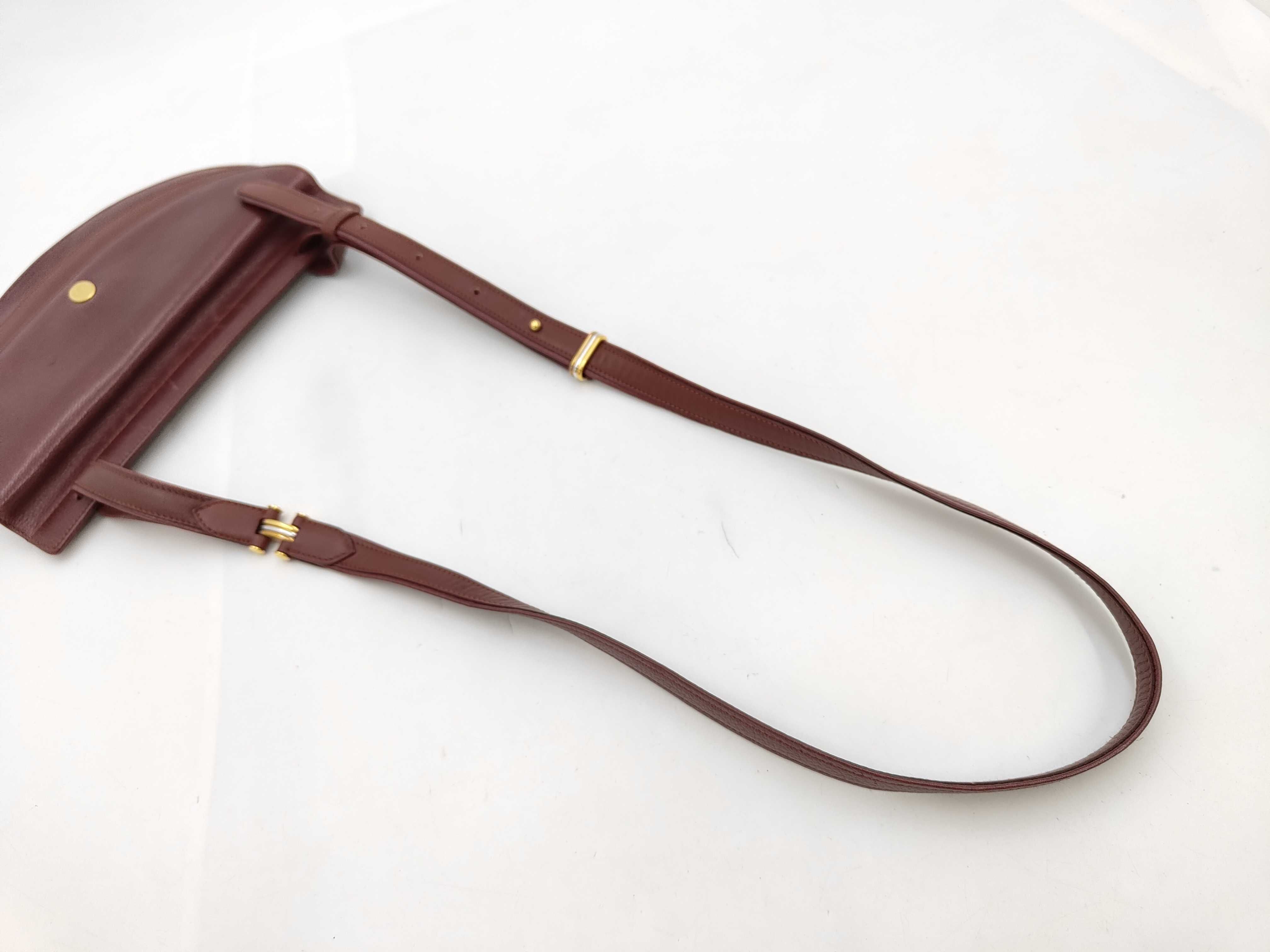 Must Shoulder Bag, Leather, Bordeaux — view 4