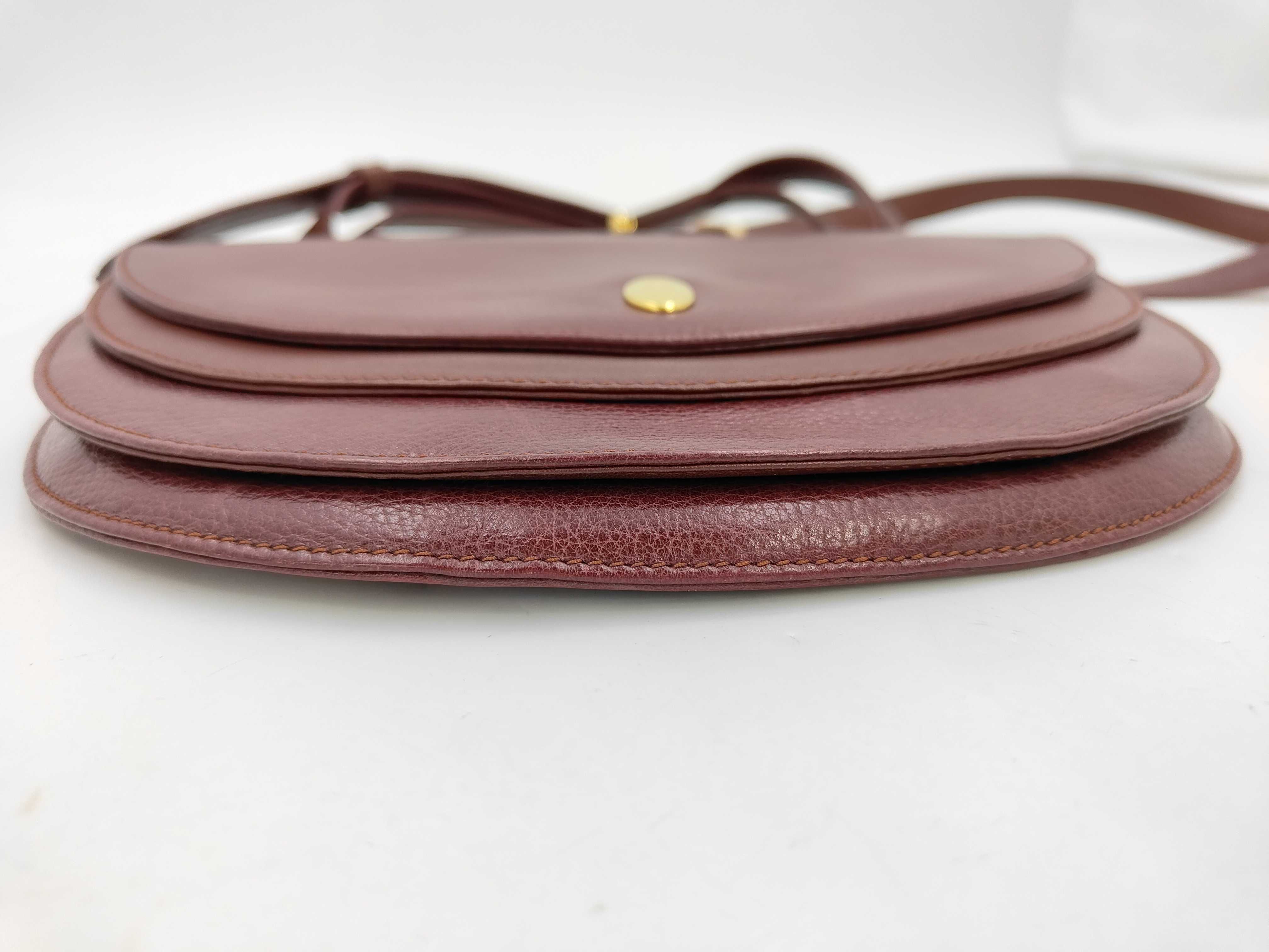 Must Shoulder Bag, Leather, Bordeaux — view 7