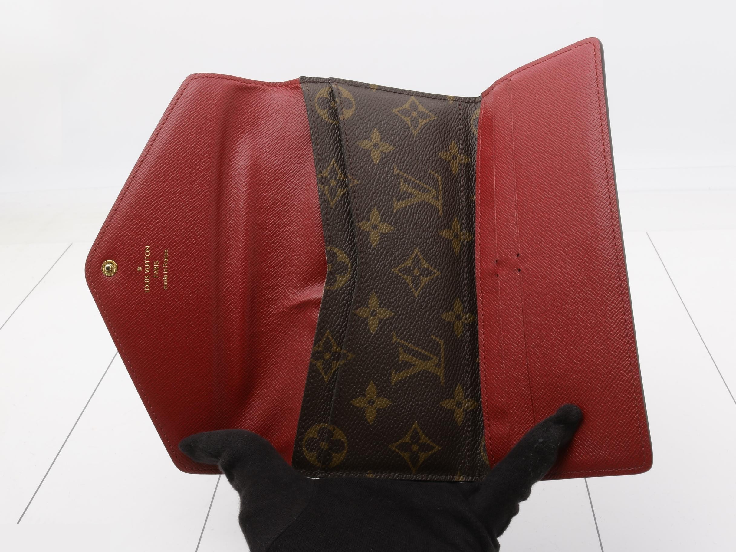 LV Monogram Portefeuille Josephine Fuchsia — view 4
