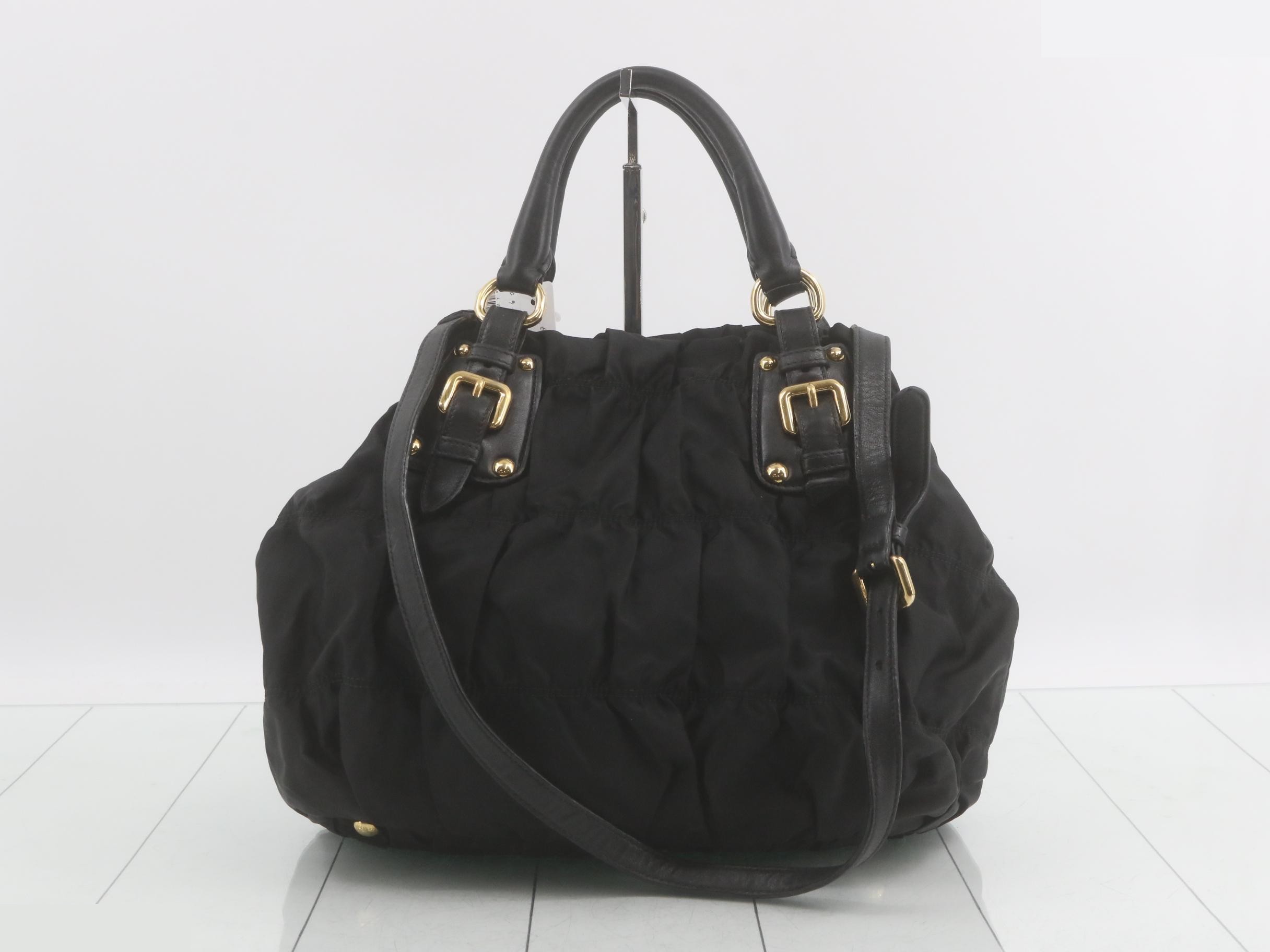 Tessuto Gaufre Shoulder Bag — view 2