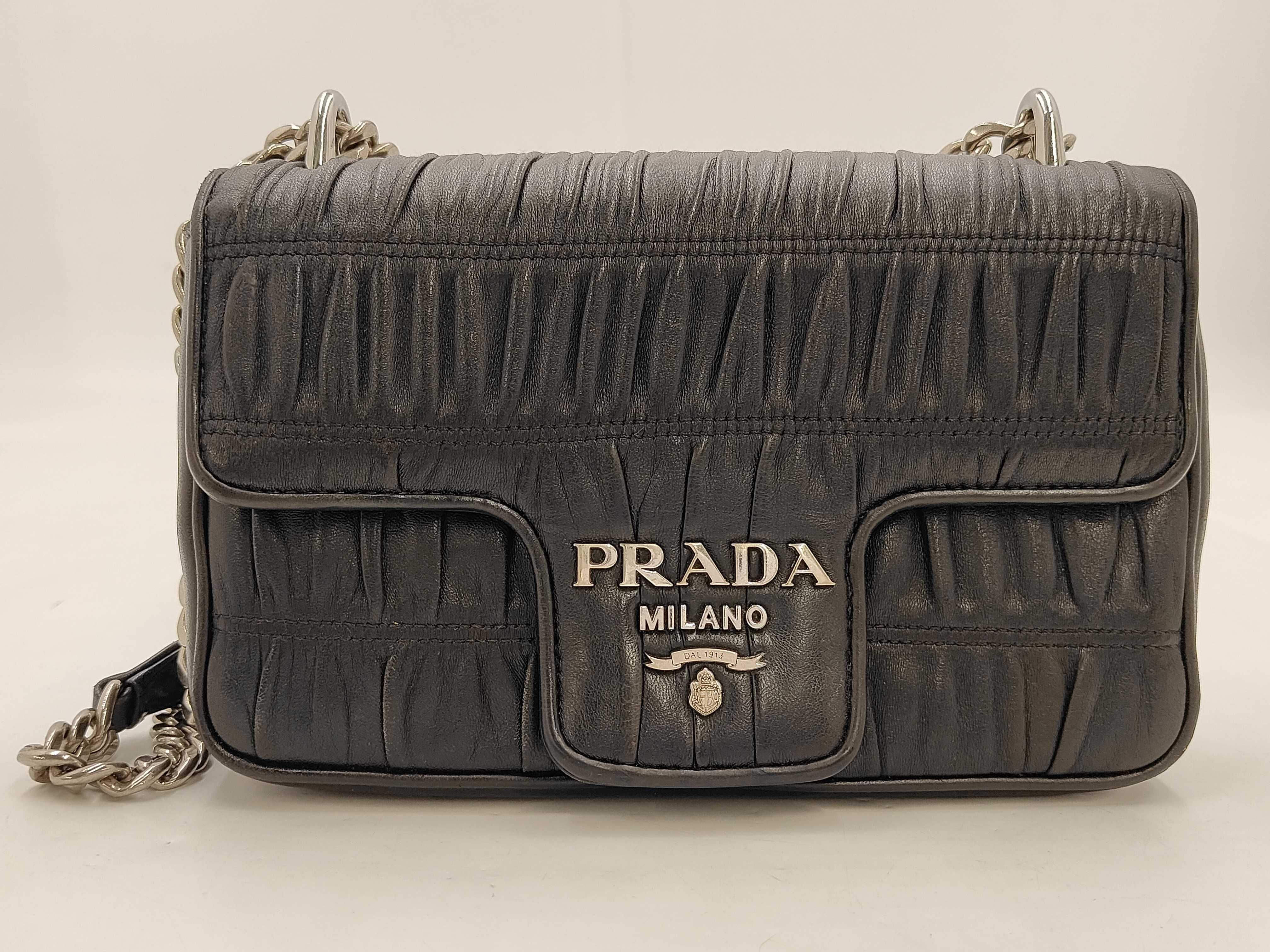 Leather Black Shoulder Bag