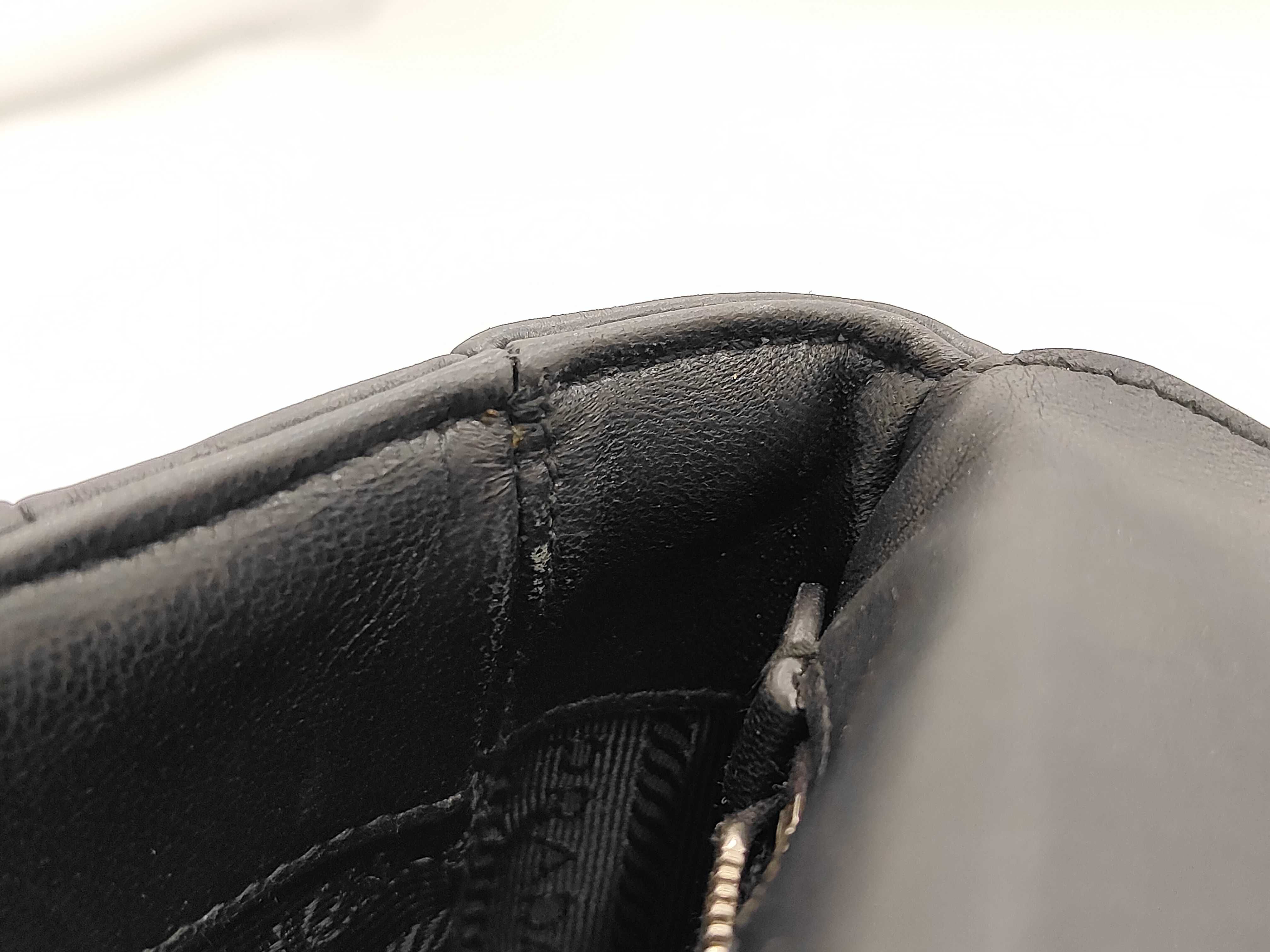 Leather Black Shoulder Bag — view 11
