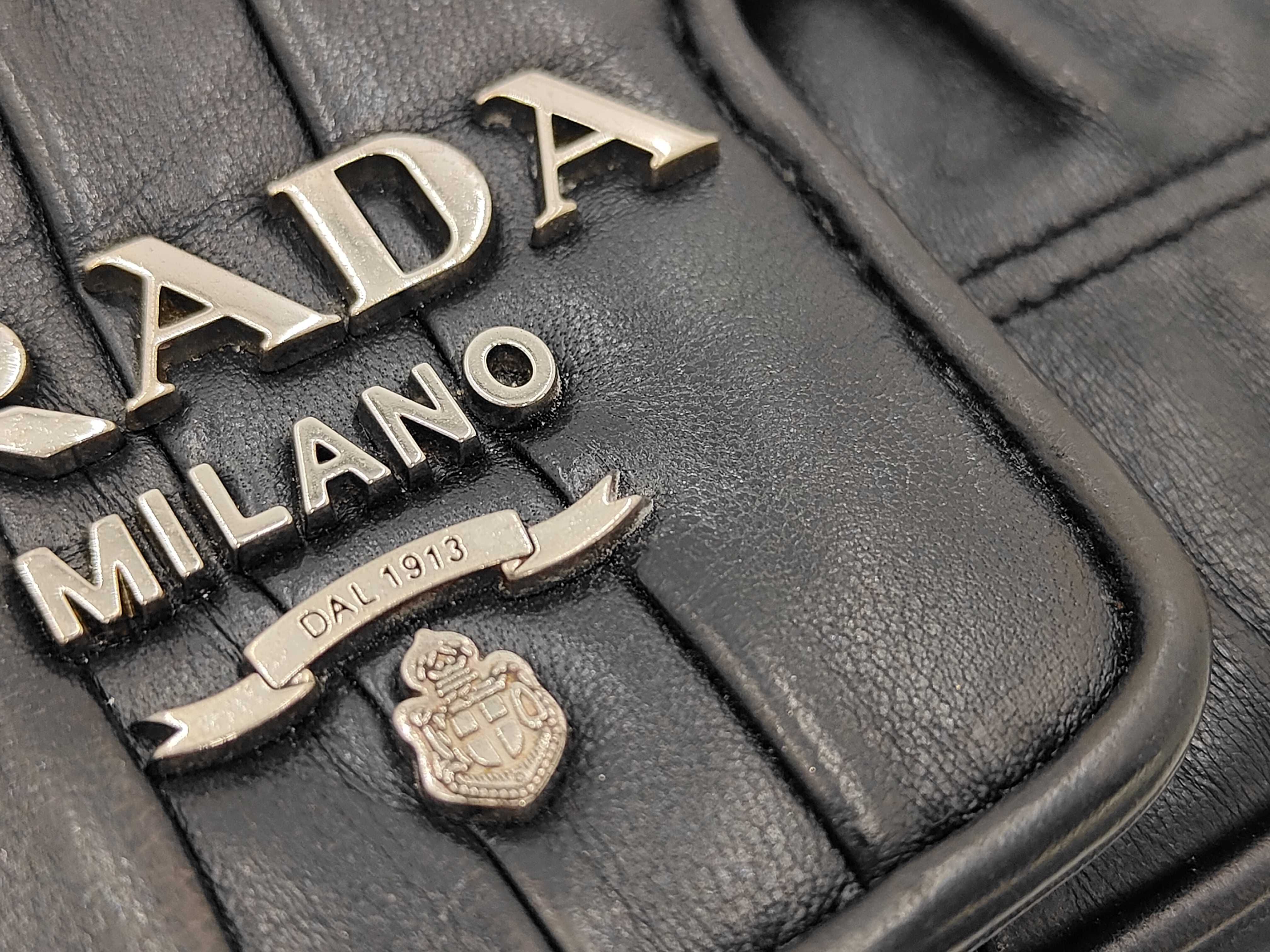 Leather Black Shoulder Bag — view 12