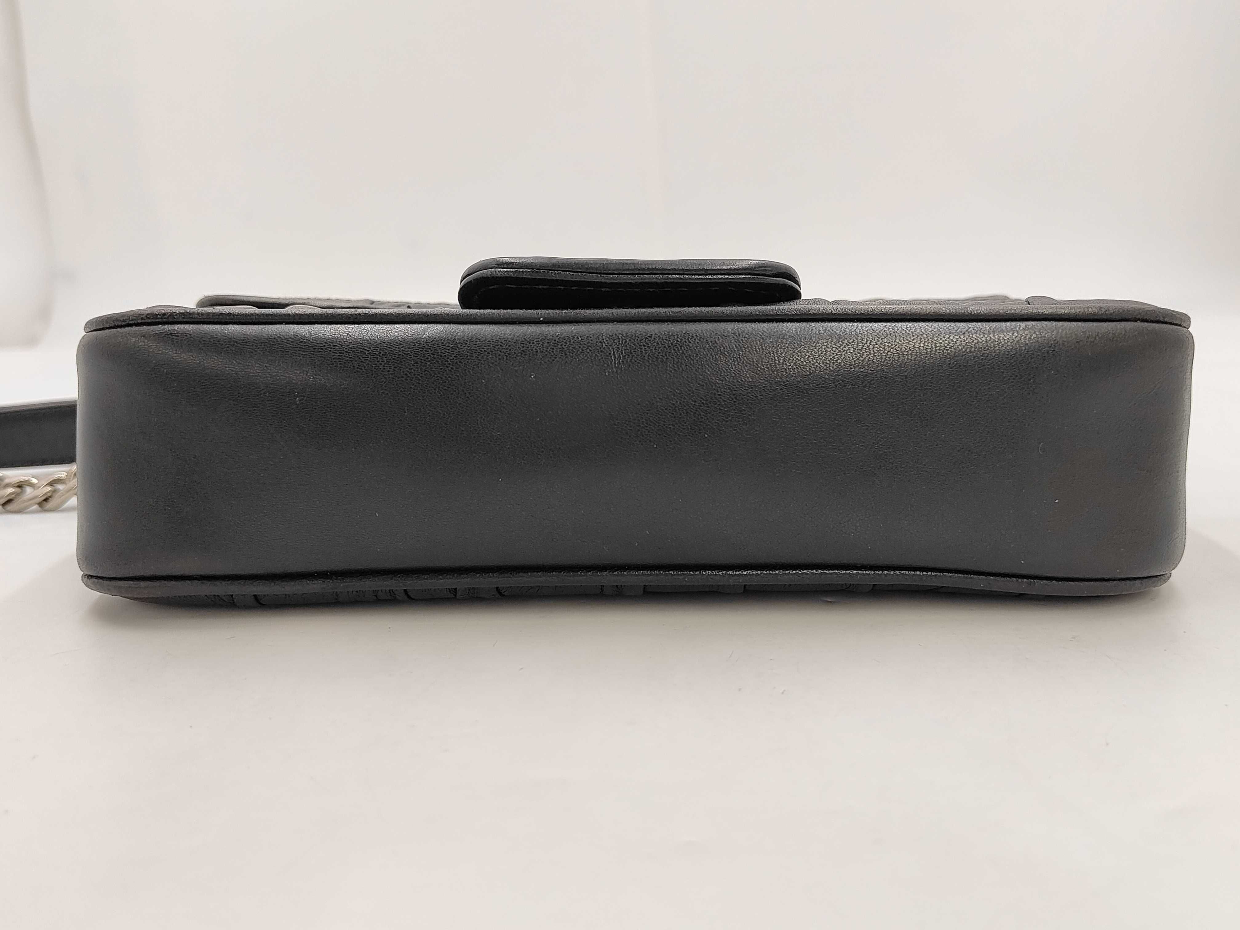 Leather Black Shoulder Bag — view 7