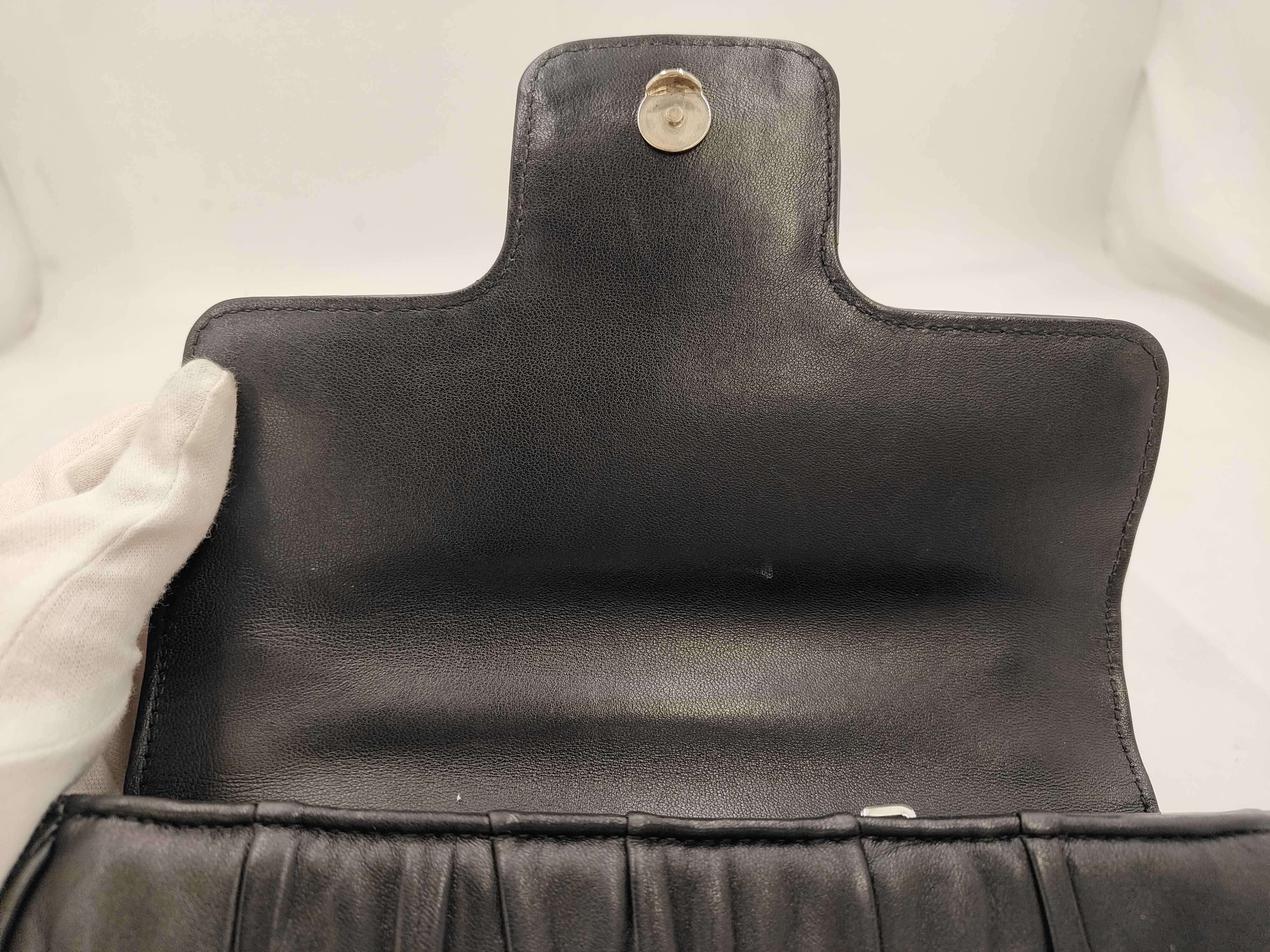 Leather Black Shoulder Bag — view 8