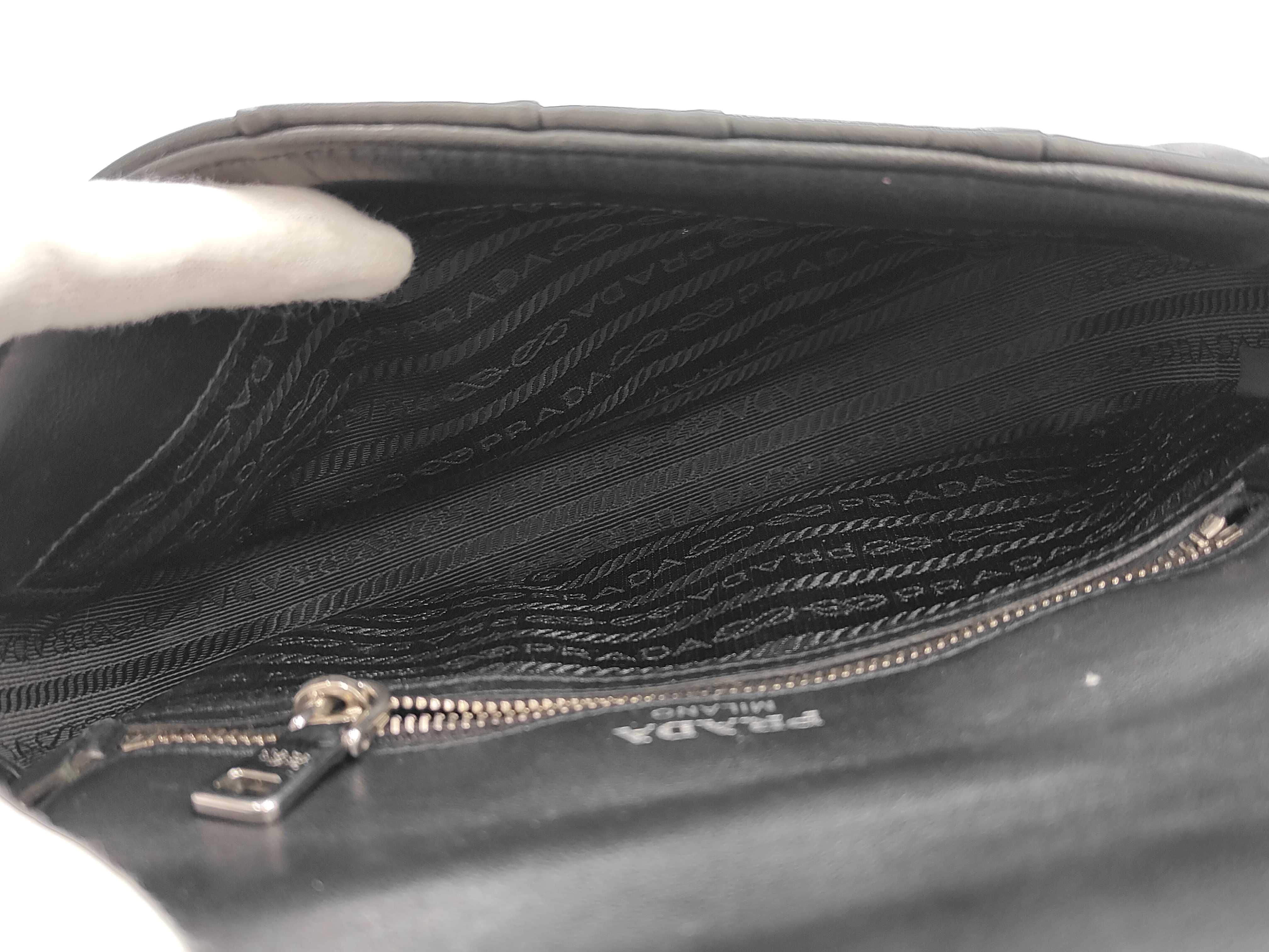 Leather Black Shoulder Bag — view 9