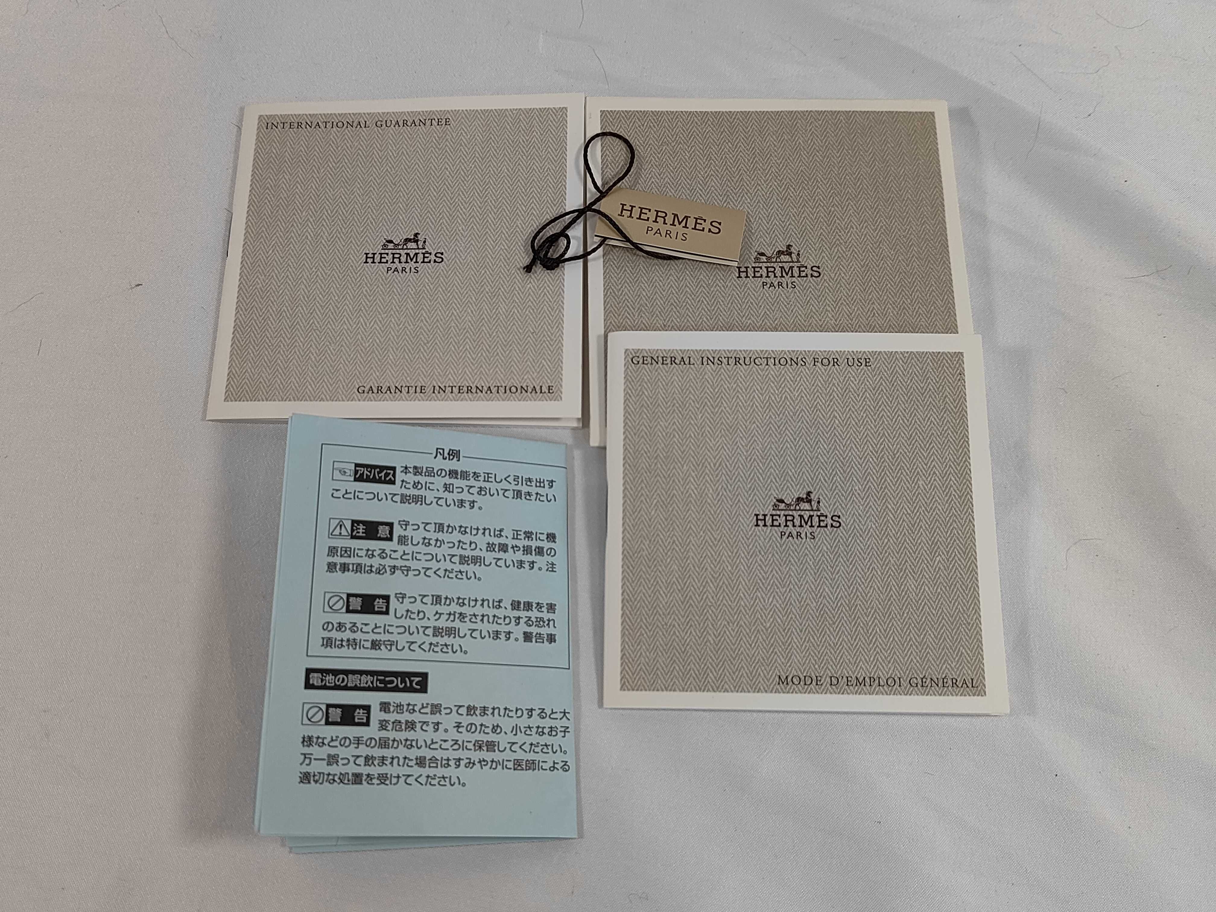 Empty box for HERMES watch (brand empty box) — view 6