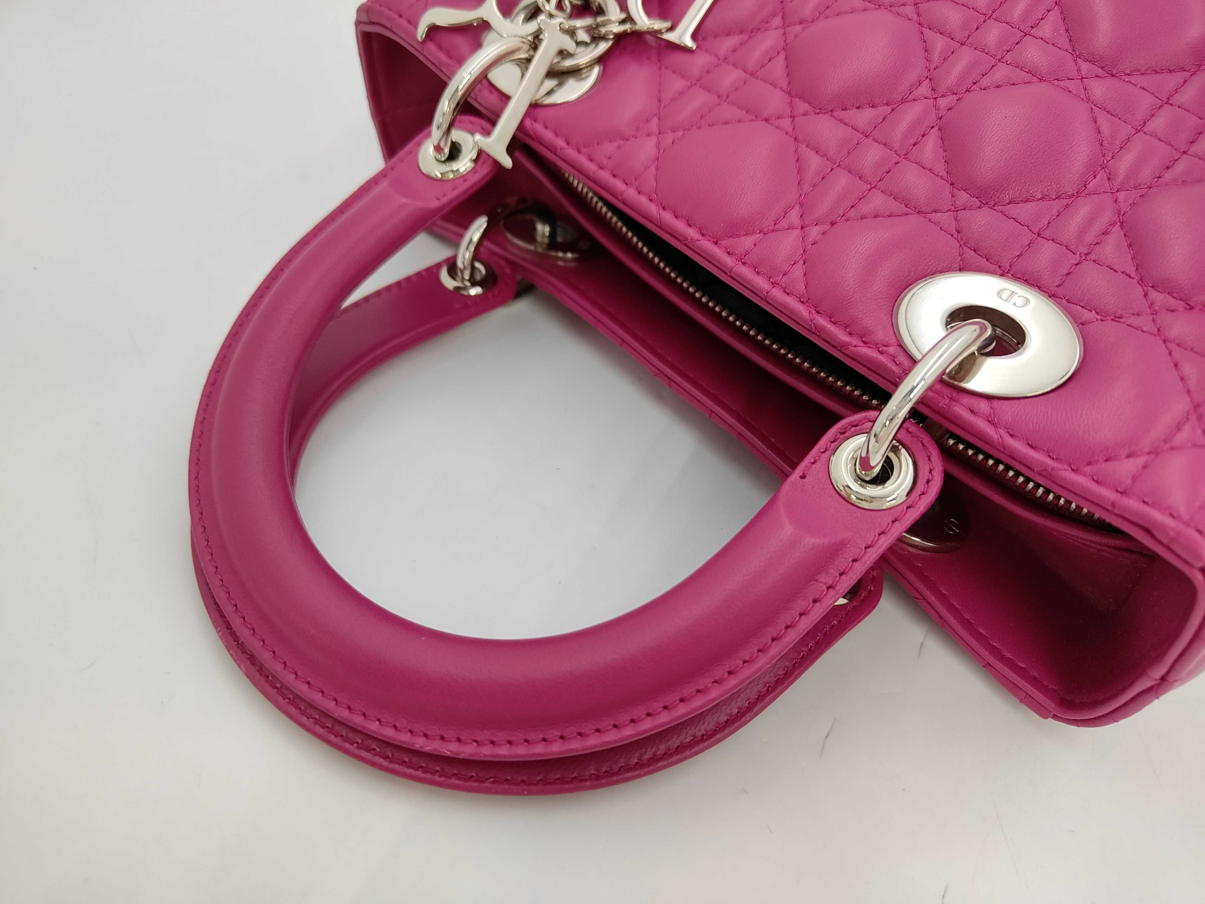 Rose Pink 5 Grid Handbag — view 5