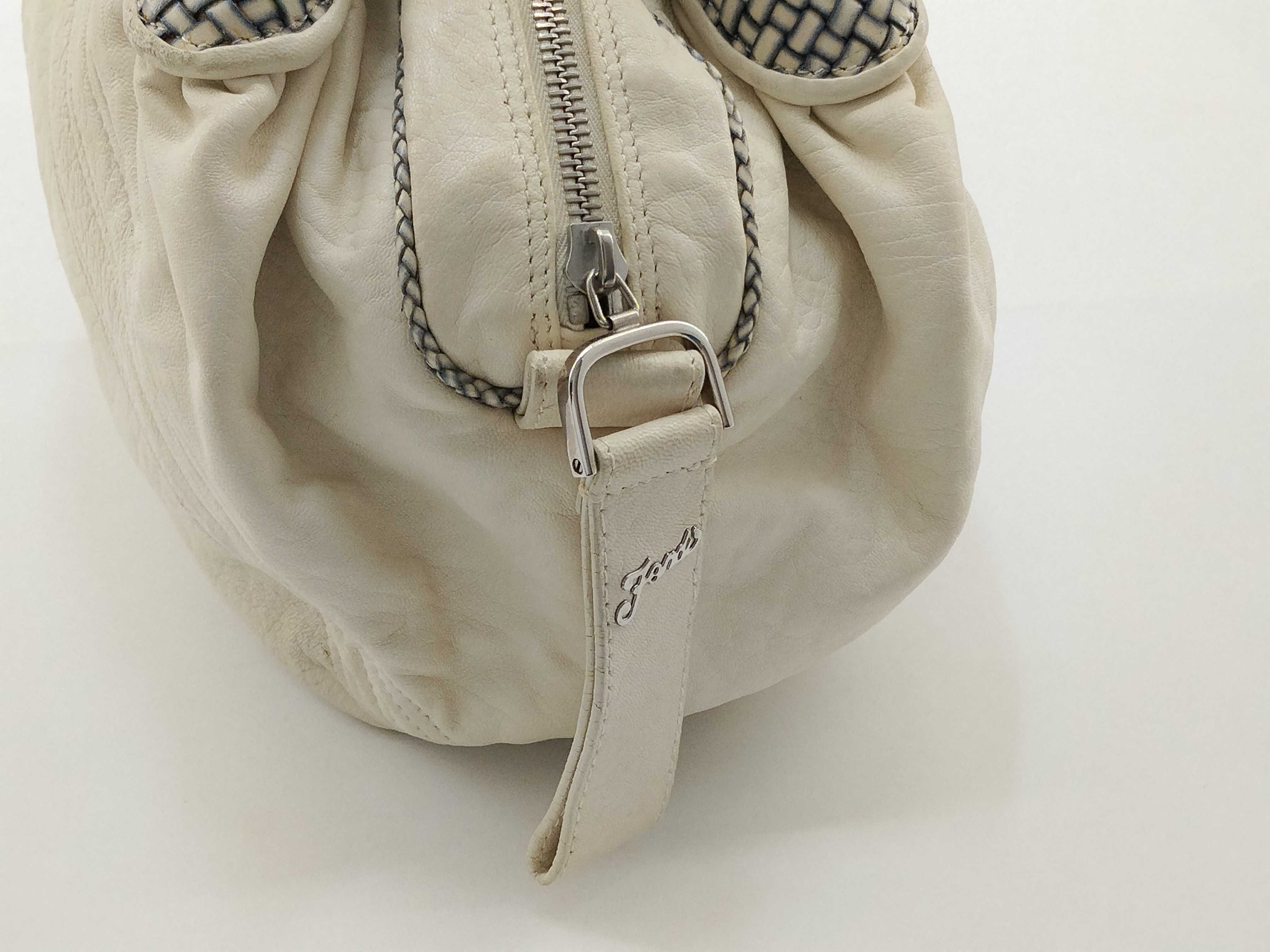 Leather Handbag, White Handbag — view 10