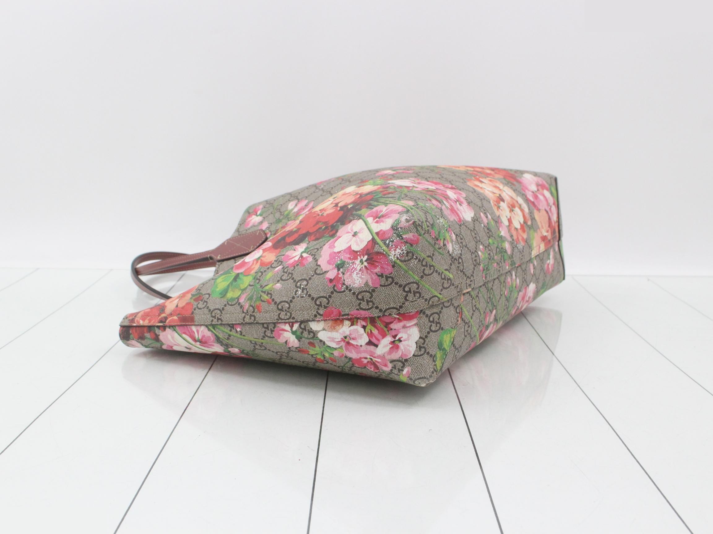 GG Supreme GG Blooms Reversible Tote Bag — view 5