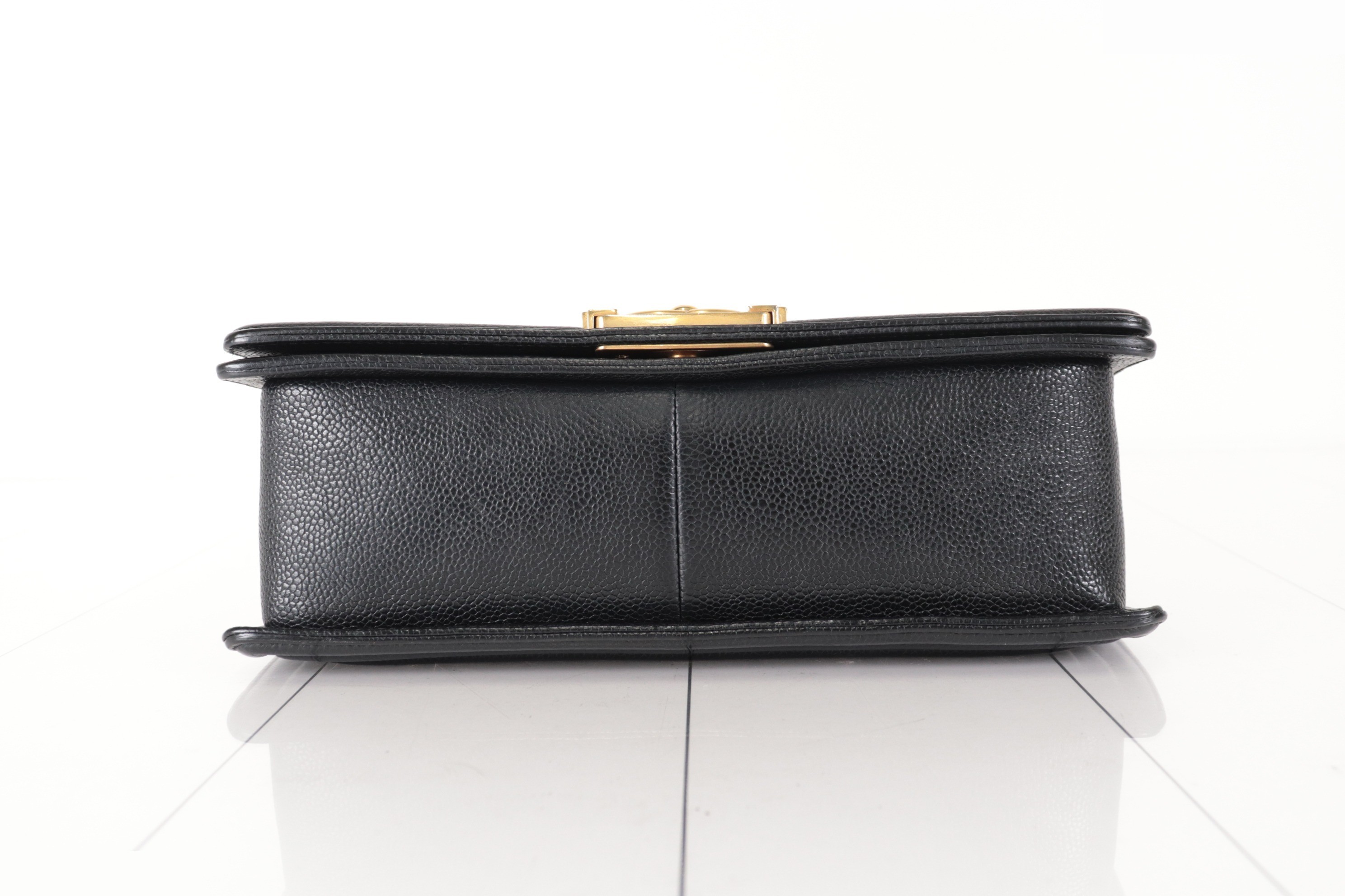 Boy Chanel Caviar Chain Shoulder Bag, serial number 23 — view 7