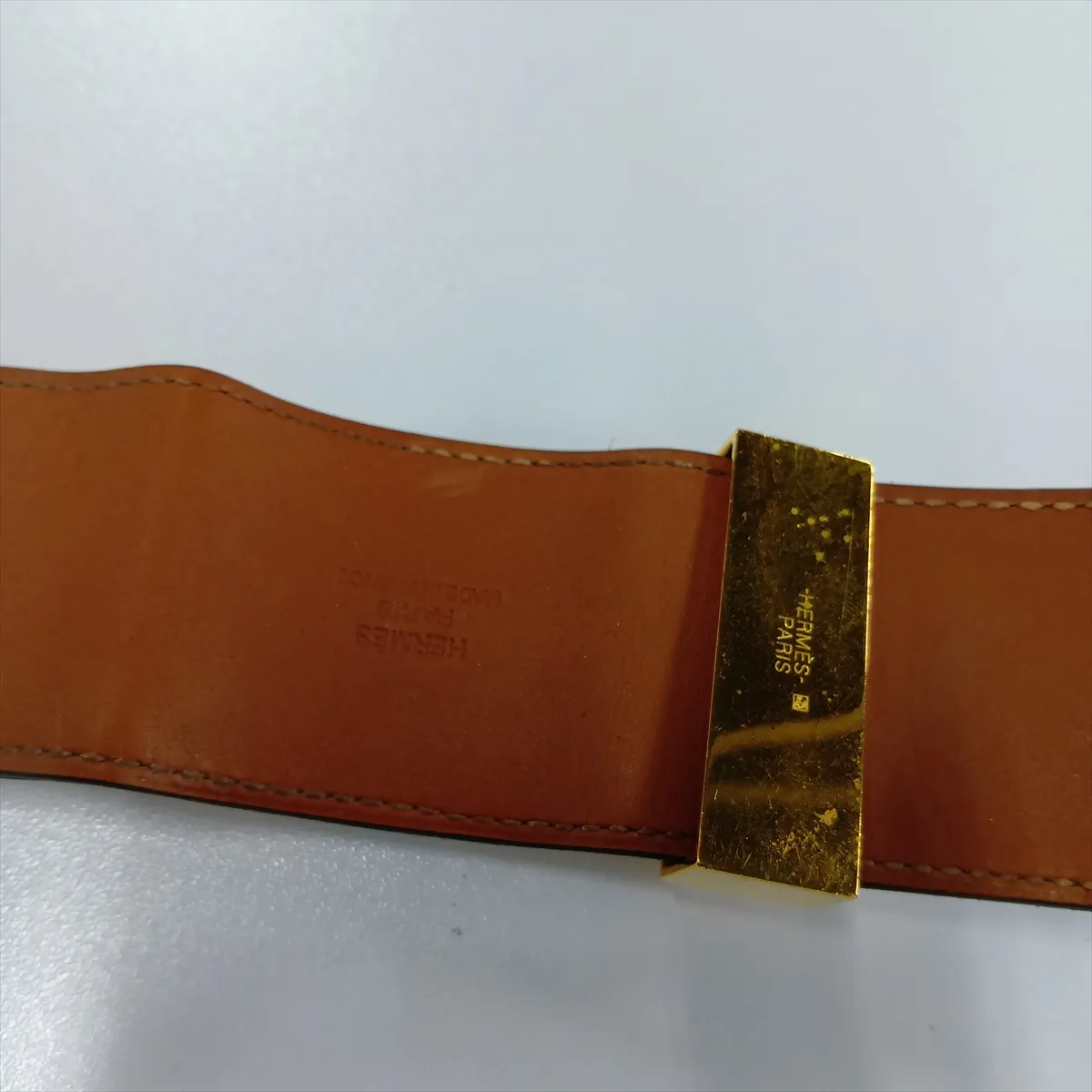 Collier de Chien O:2011 Bracelet GP x Leather Navy x Gold — view 9