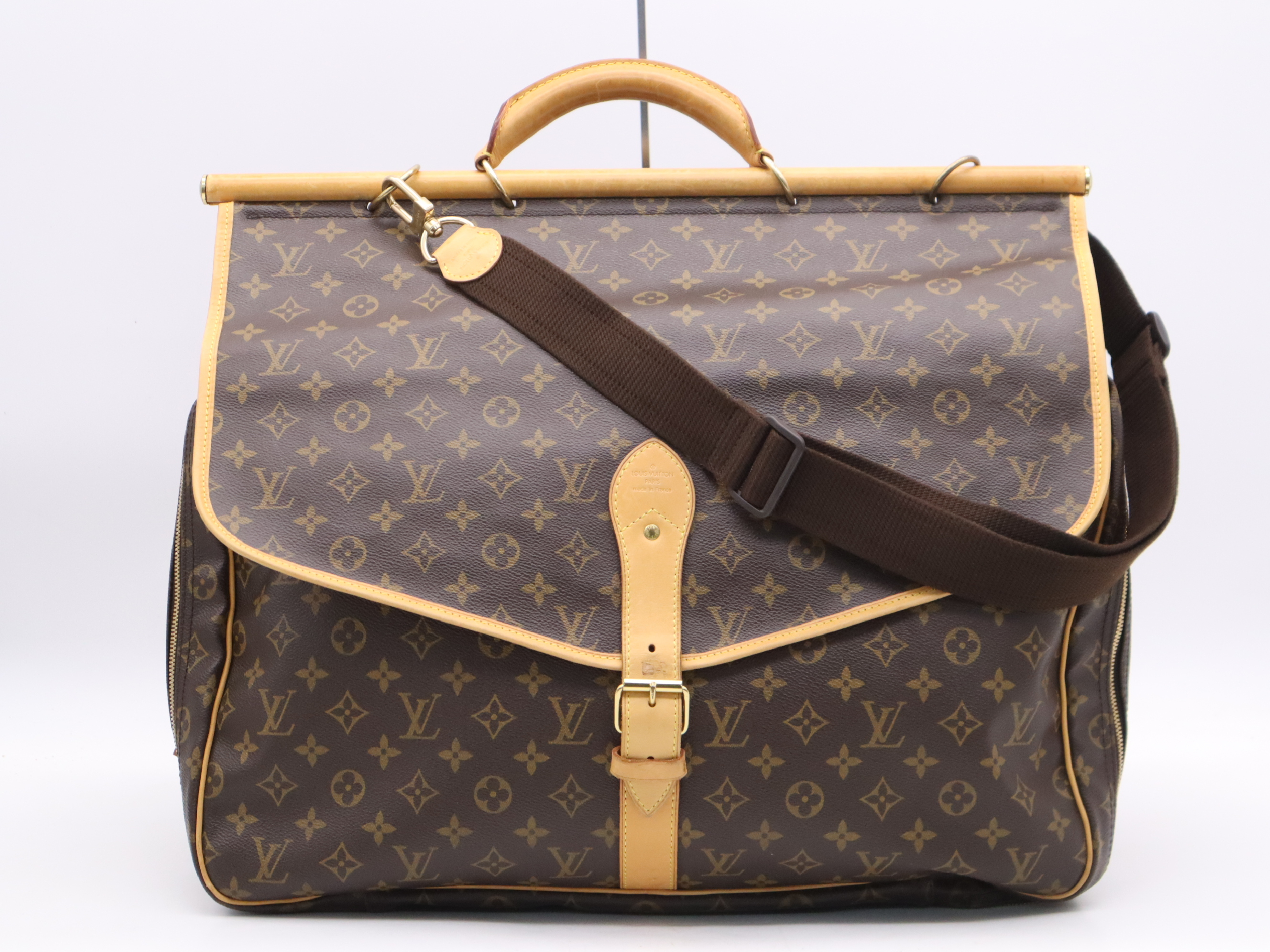 M41140 Monogram Sac Chasse Handbag with Shoulder Strap