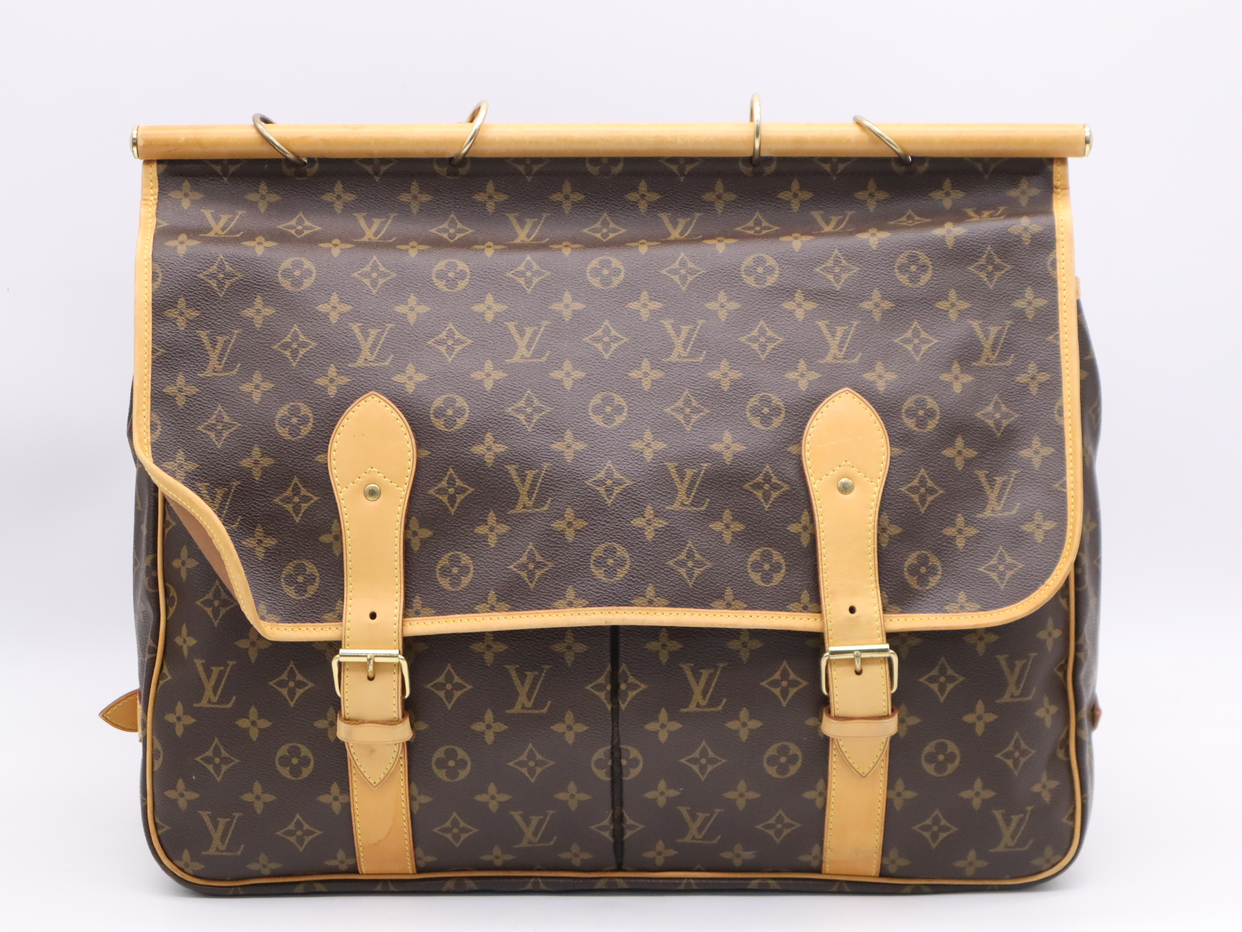 M41140 Monogram Sac Chasse Handbag with Shoulder Strap — view 2