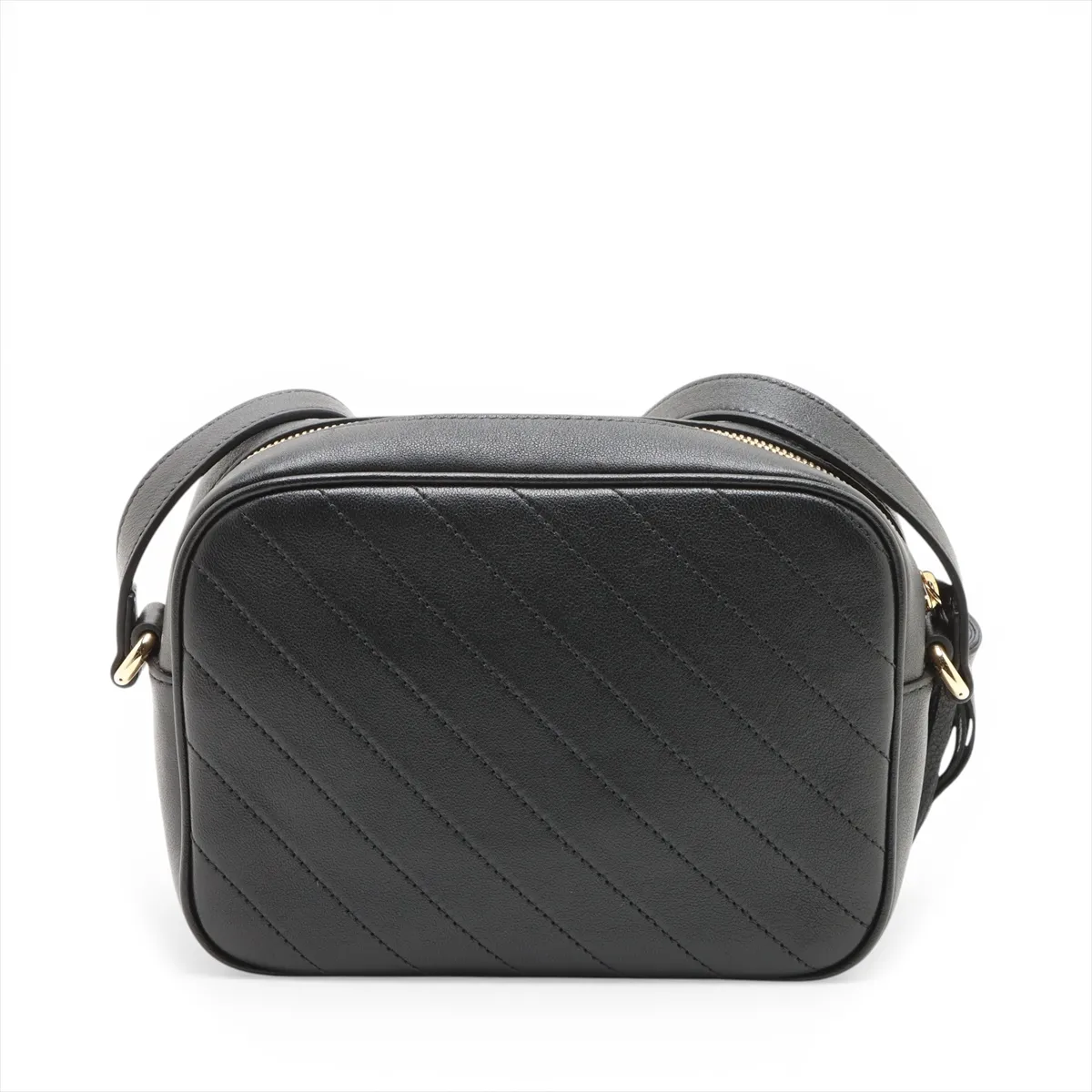 Blondie Leather Shoulder Bag, Black, 742360 — view 2