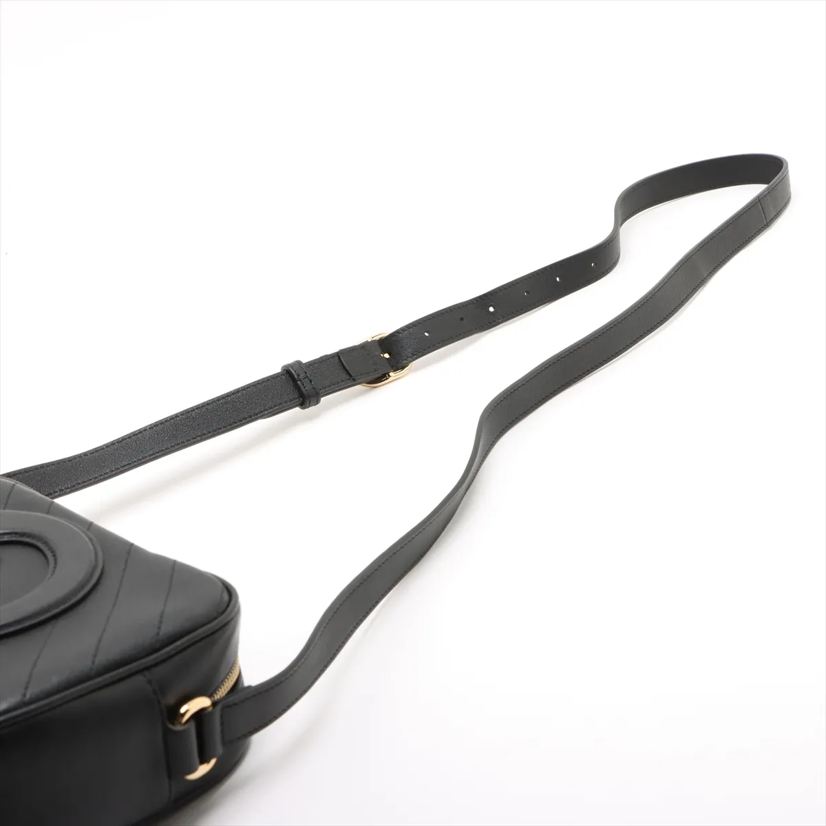 Blondie Leather Shoulder Bag, Black, 742360 — view 5