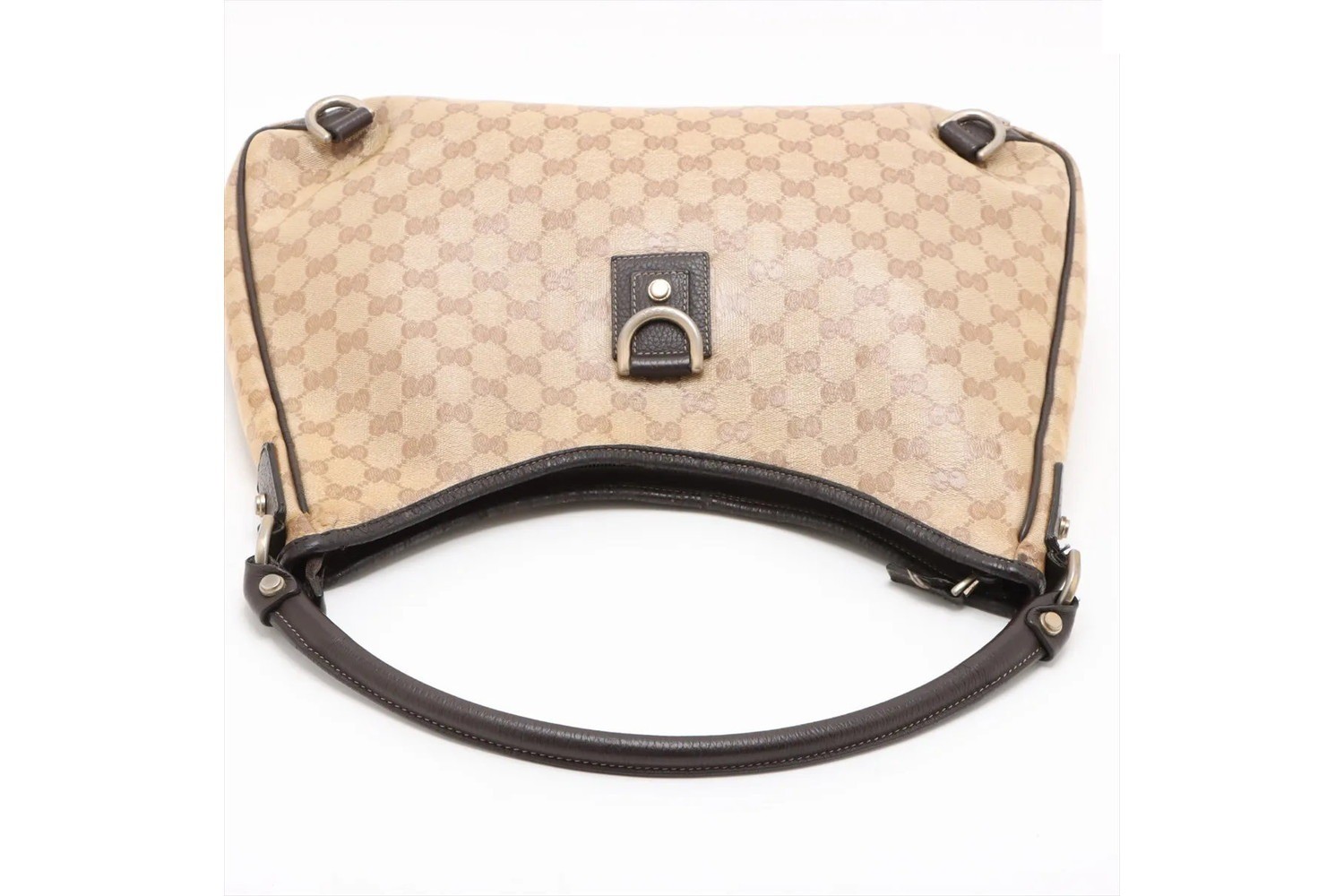 GG Crystal Abbey 268636 Leather Shoulder Bag — view 5