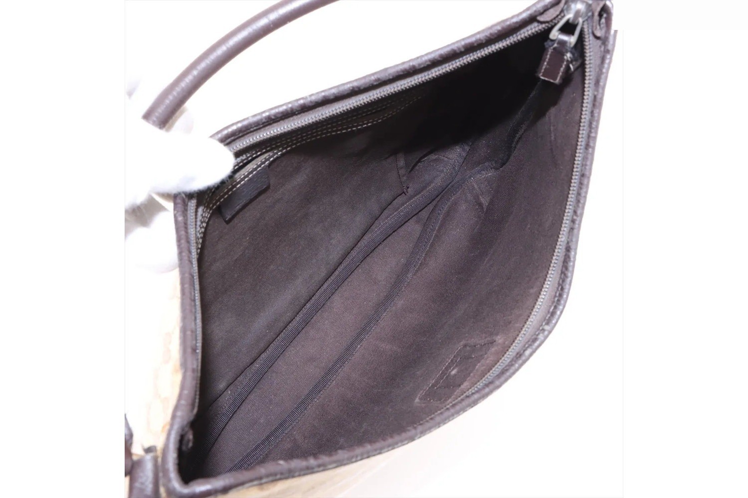 GG Crystal Abbey 268636 Leather Shoulder Bag — view 7