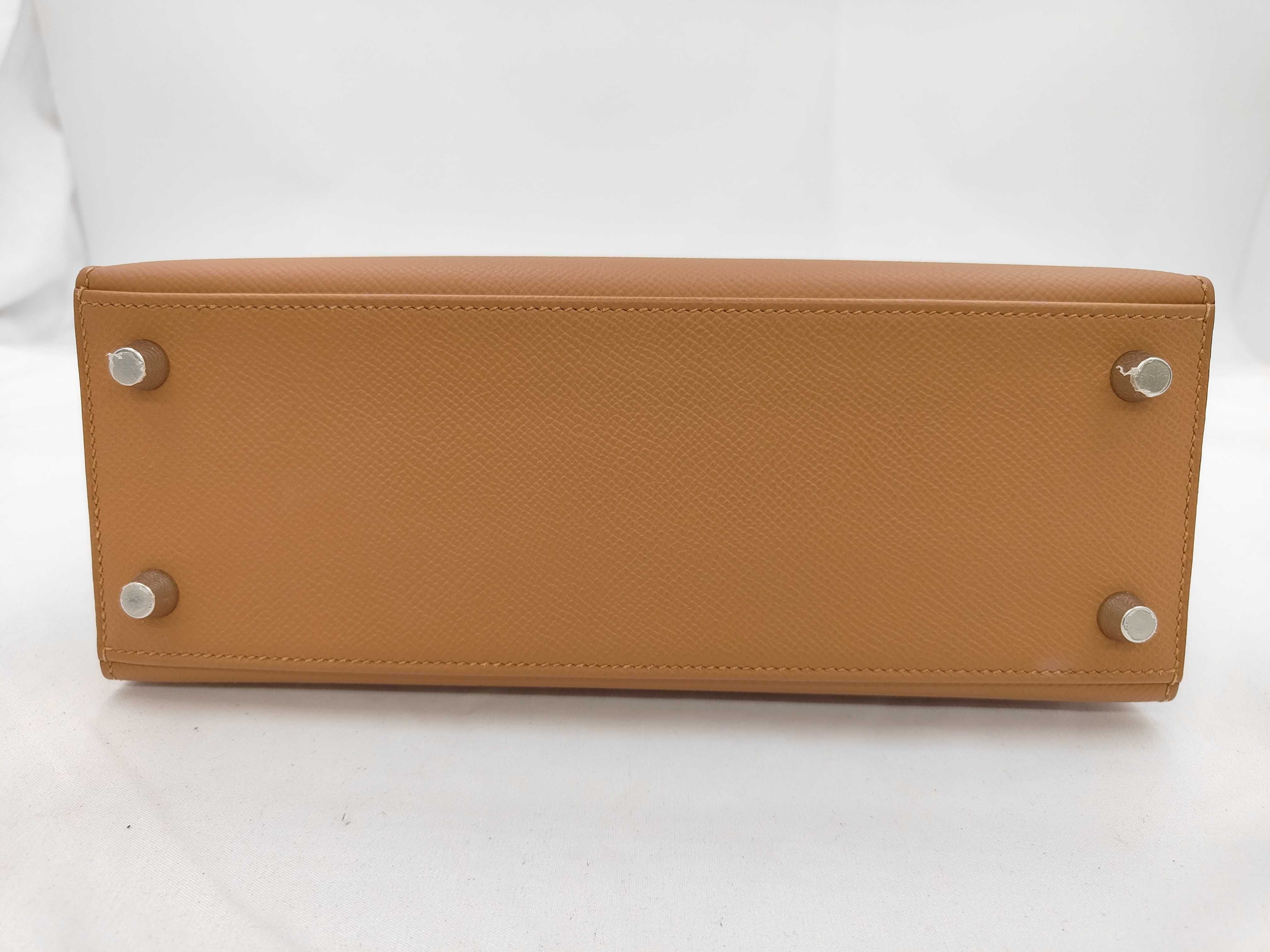 Kelly 25 handbag (brown) — view 5