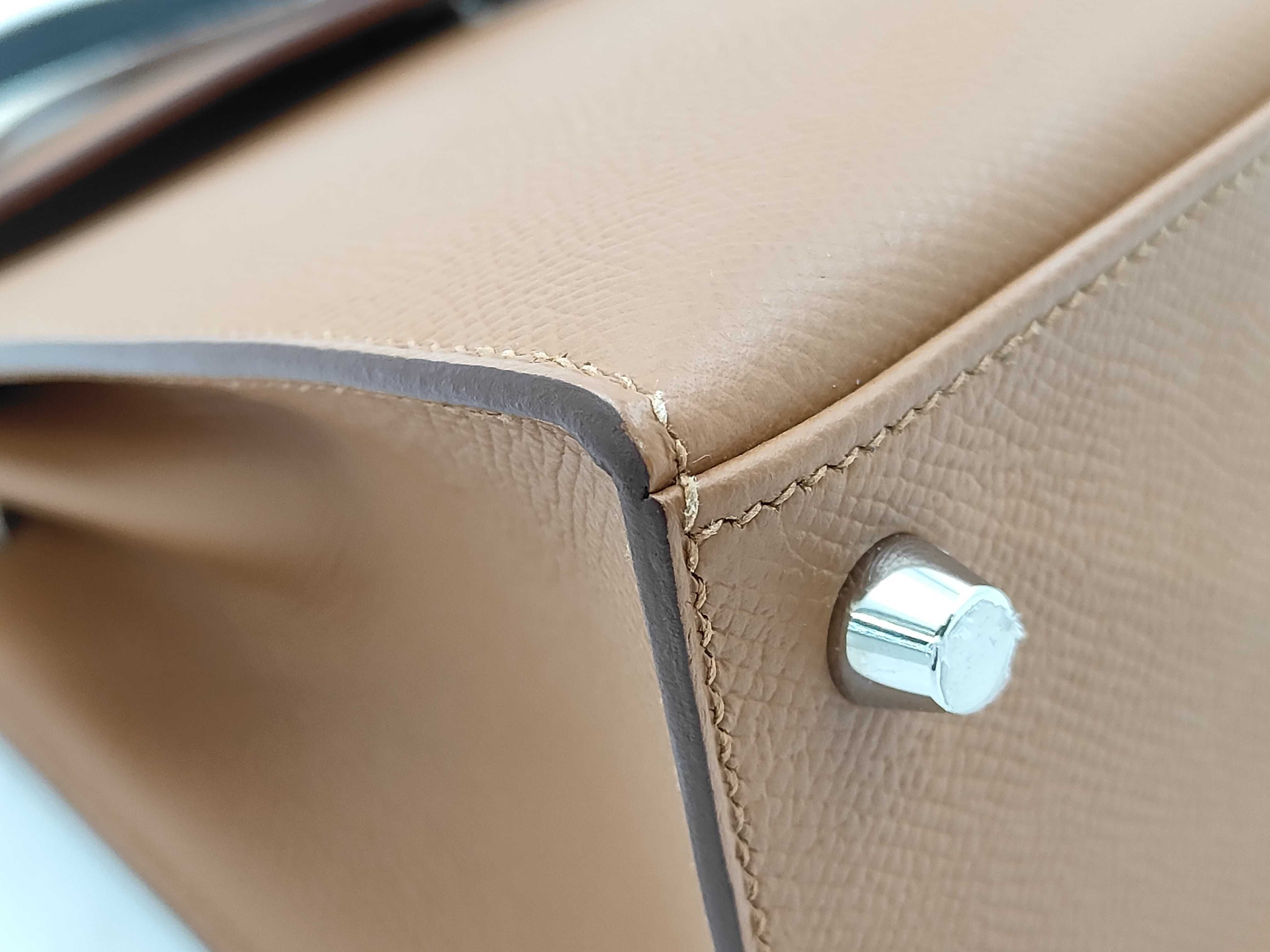 Kelly 25 handbag (brown) — view 6