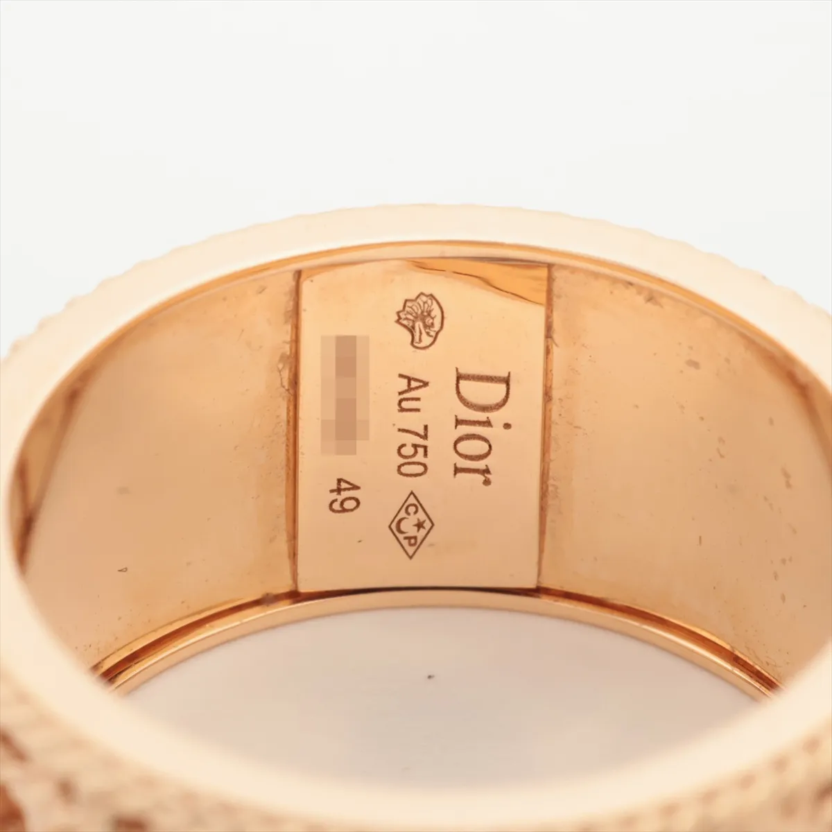 My Dior Ring 750 (PG) 5.4g 49 6951550 JMYD95028 — view 3