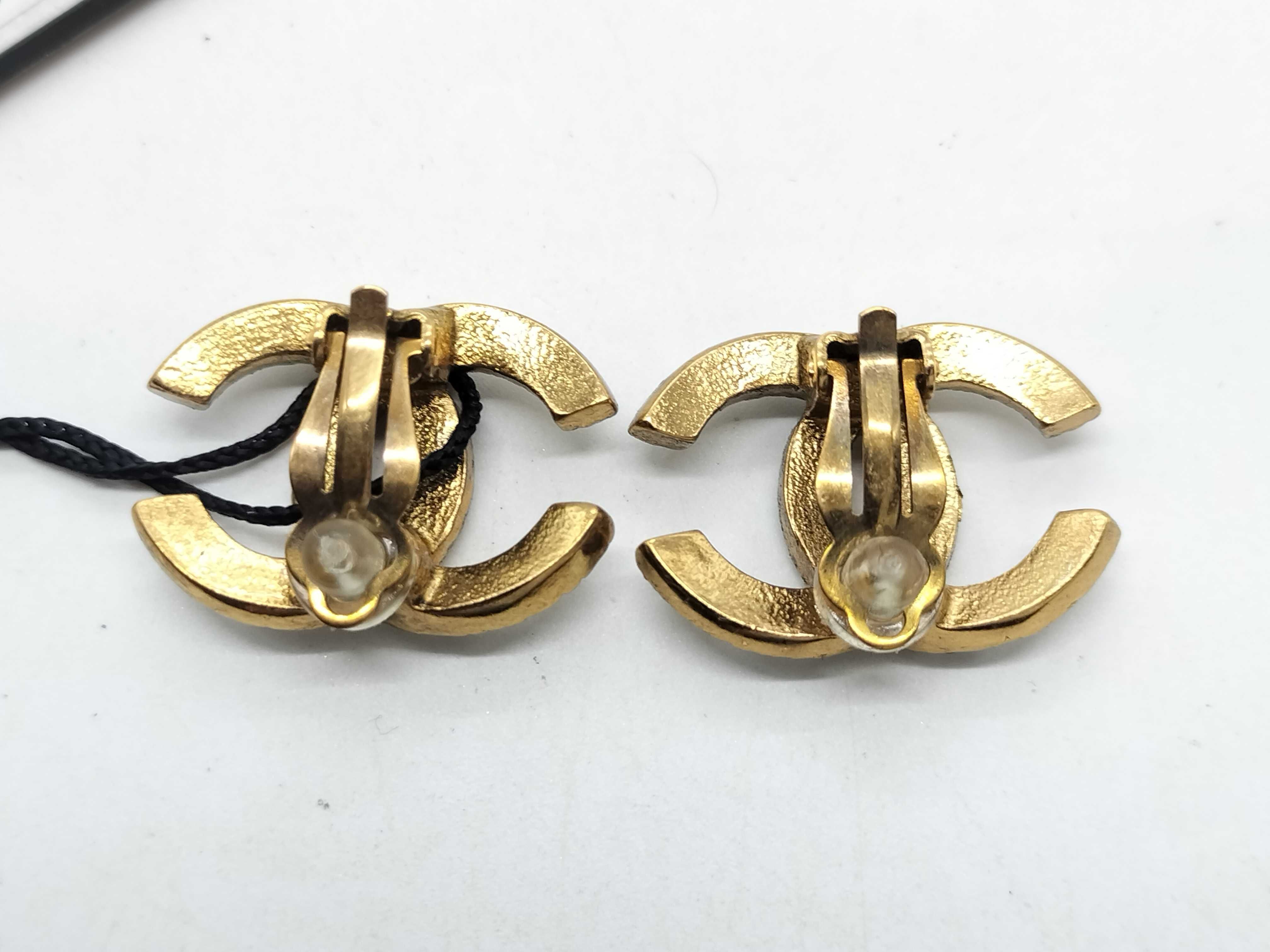 02A Coco Mark Rhinestone Earrings — view 3