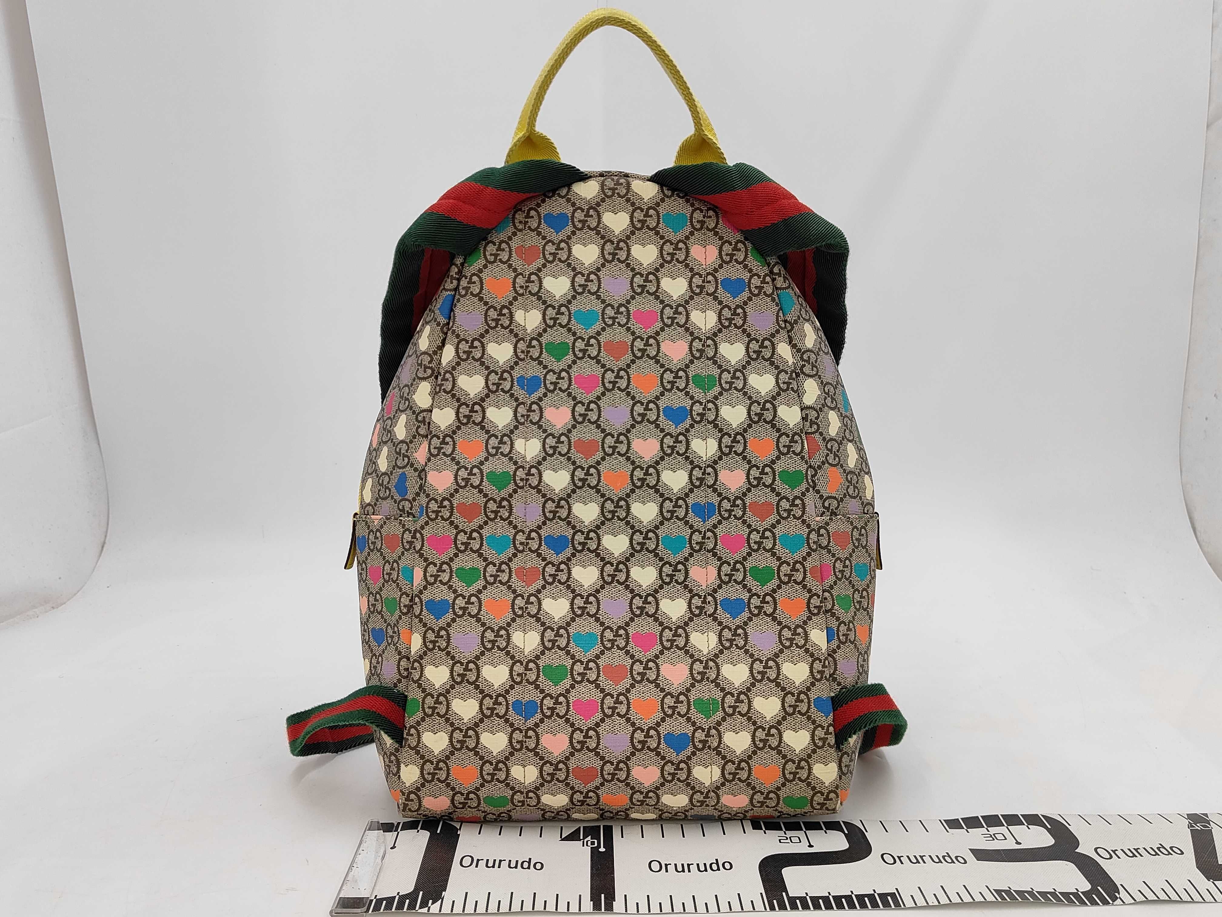 GG Supreme Heart Sherry Line Children's Backpack — view 2