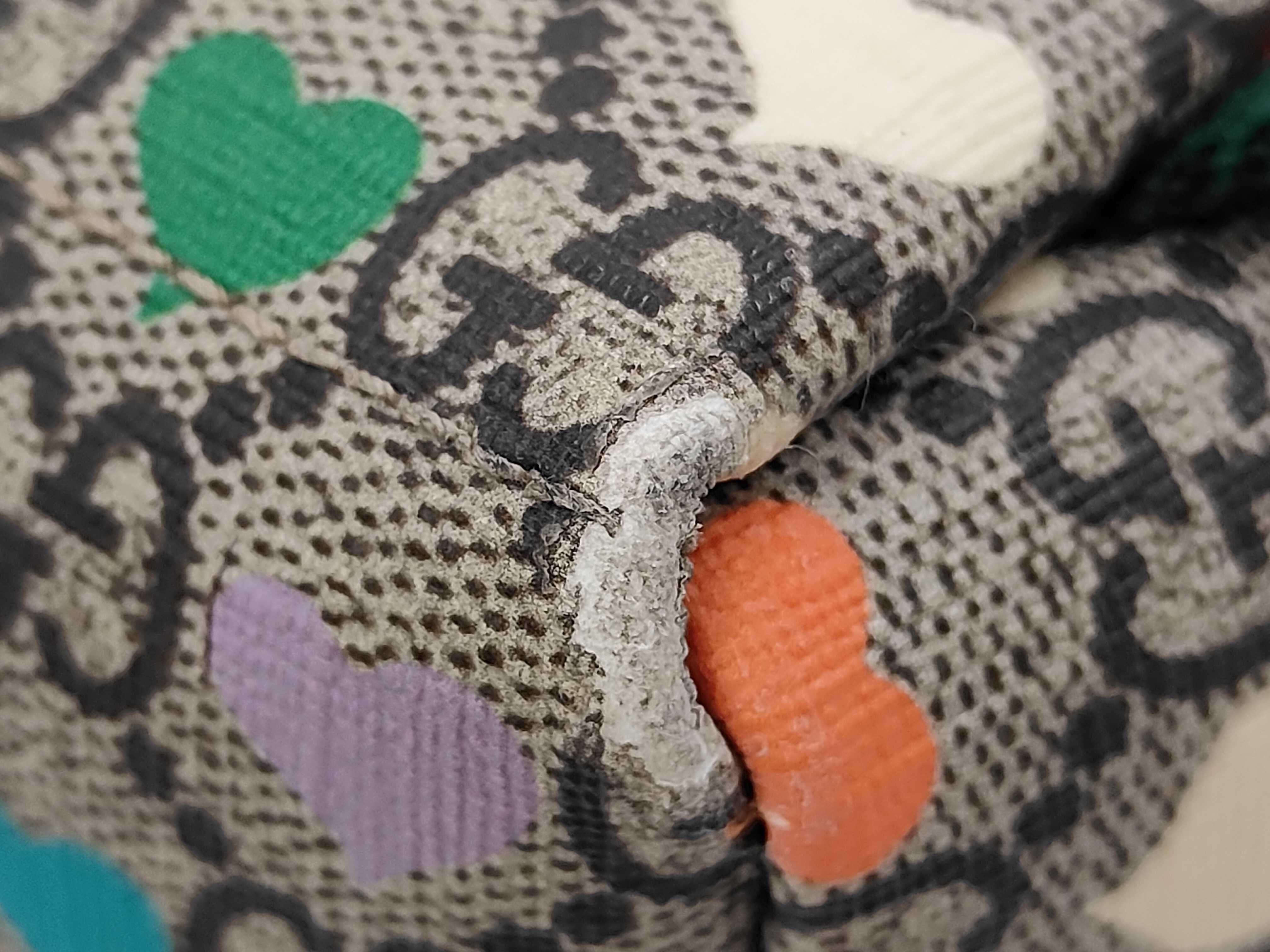 GG Supreme Heart Sherry Line Children's Backpack — view 4