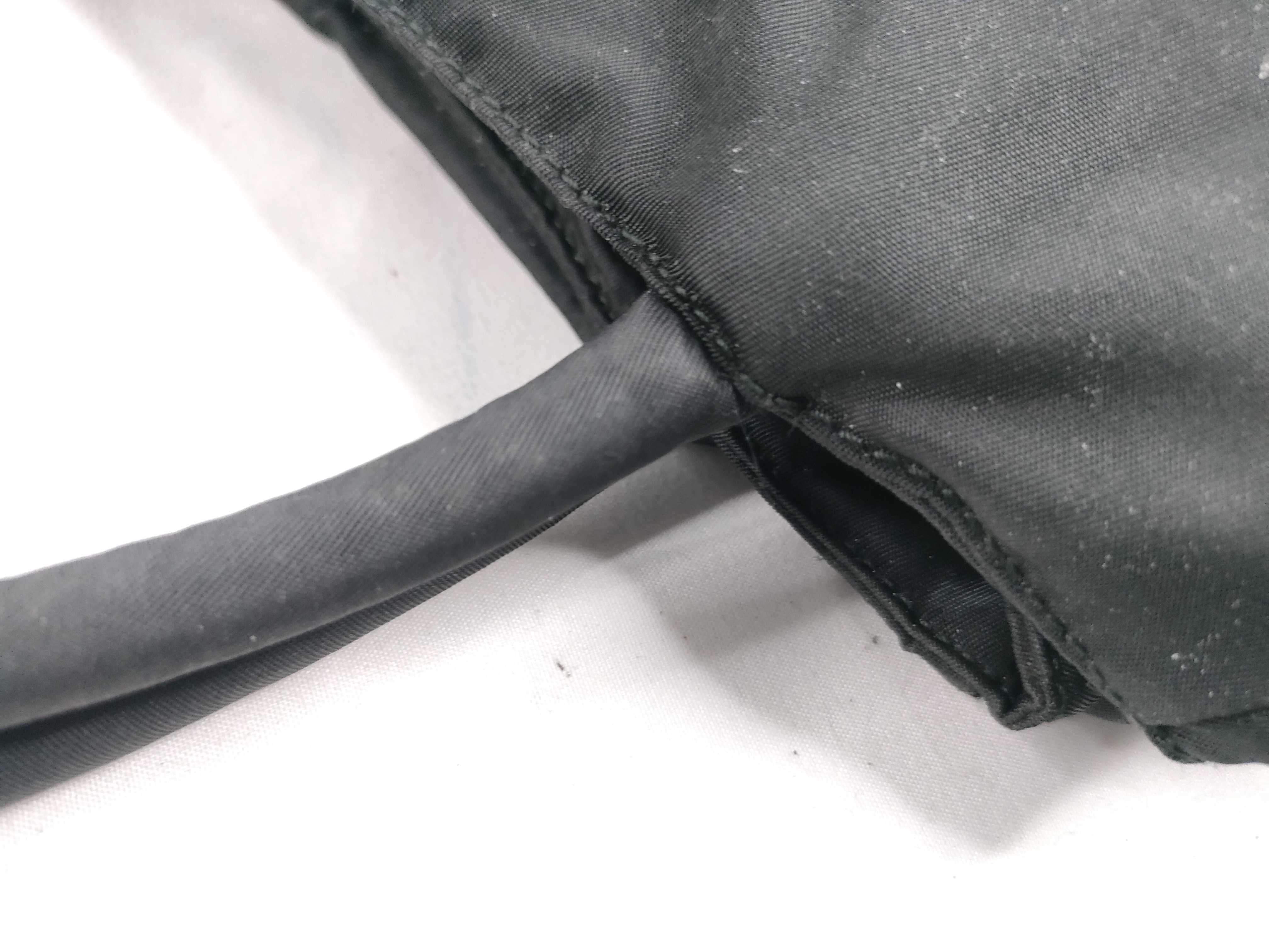 Nylon Prada Triangle Logo Nylon Tote Bag Handbag — view 9