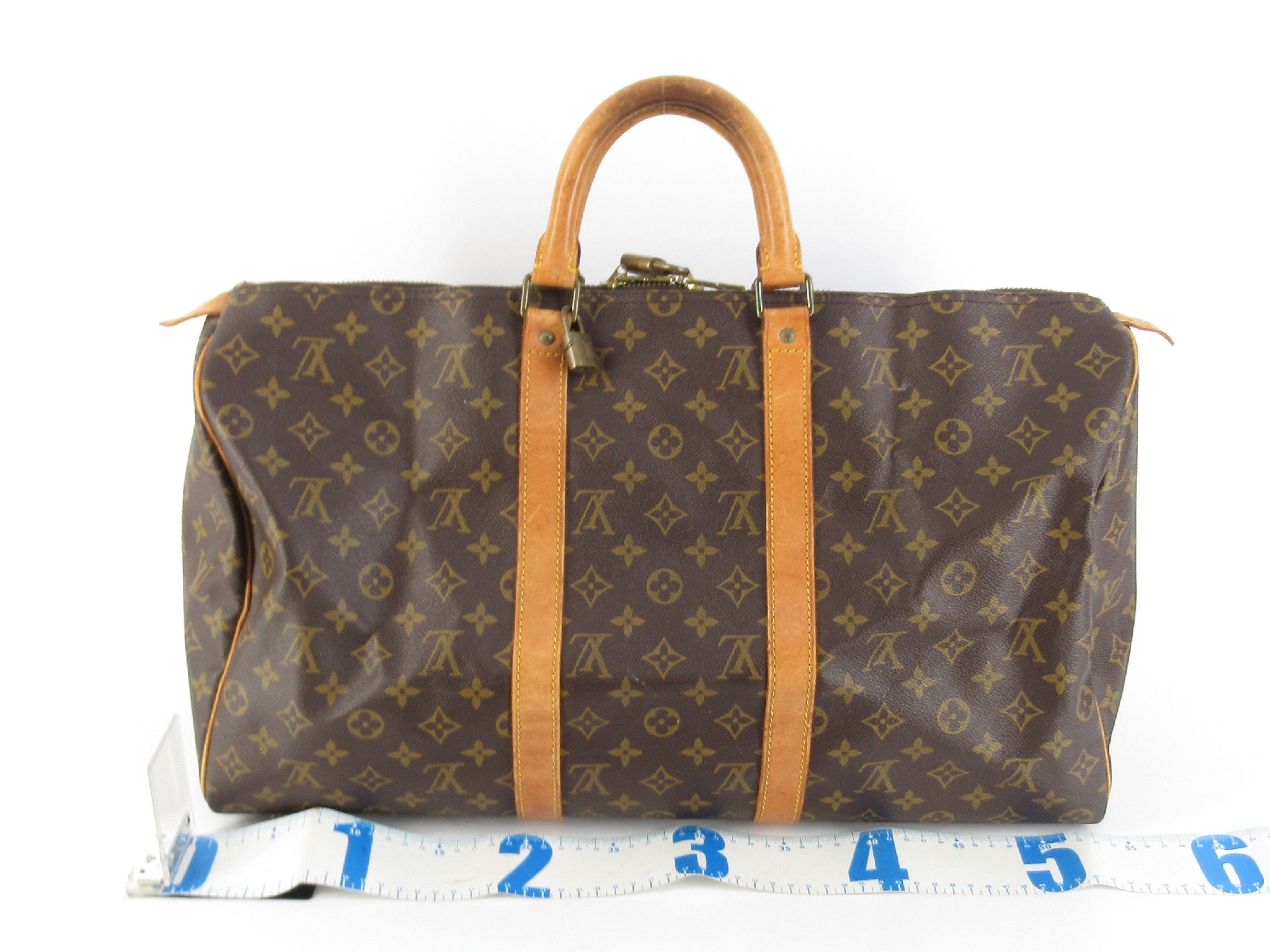 Monogram Vuitton Keepall Boston Bag — view 2