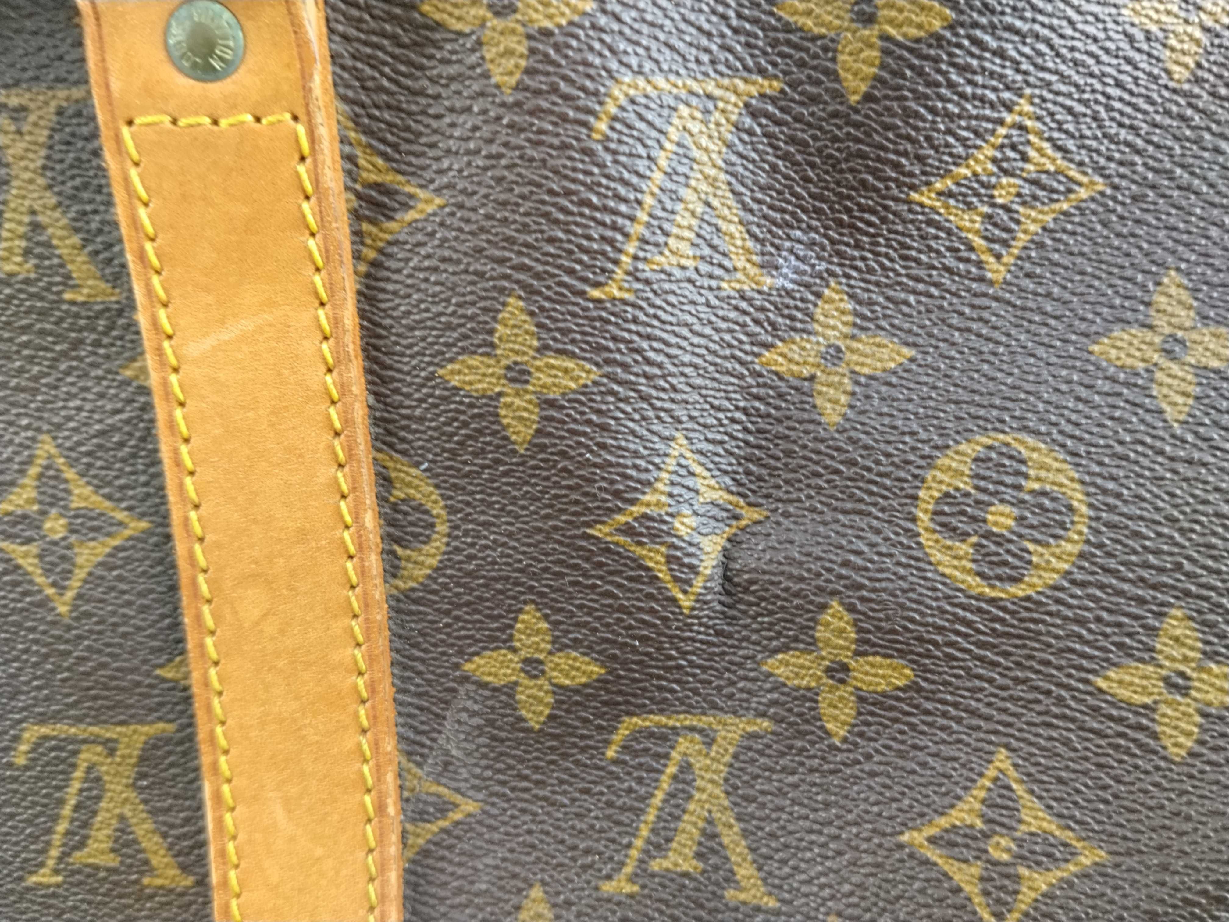 Monogram Vuitton Keepall Boston Bag — view 11
