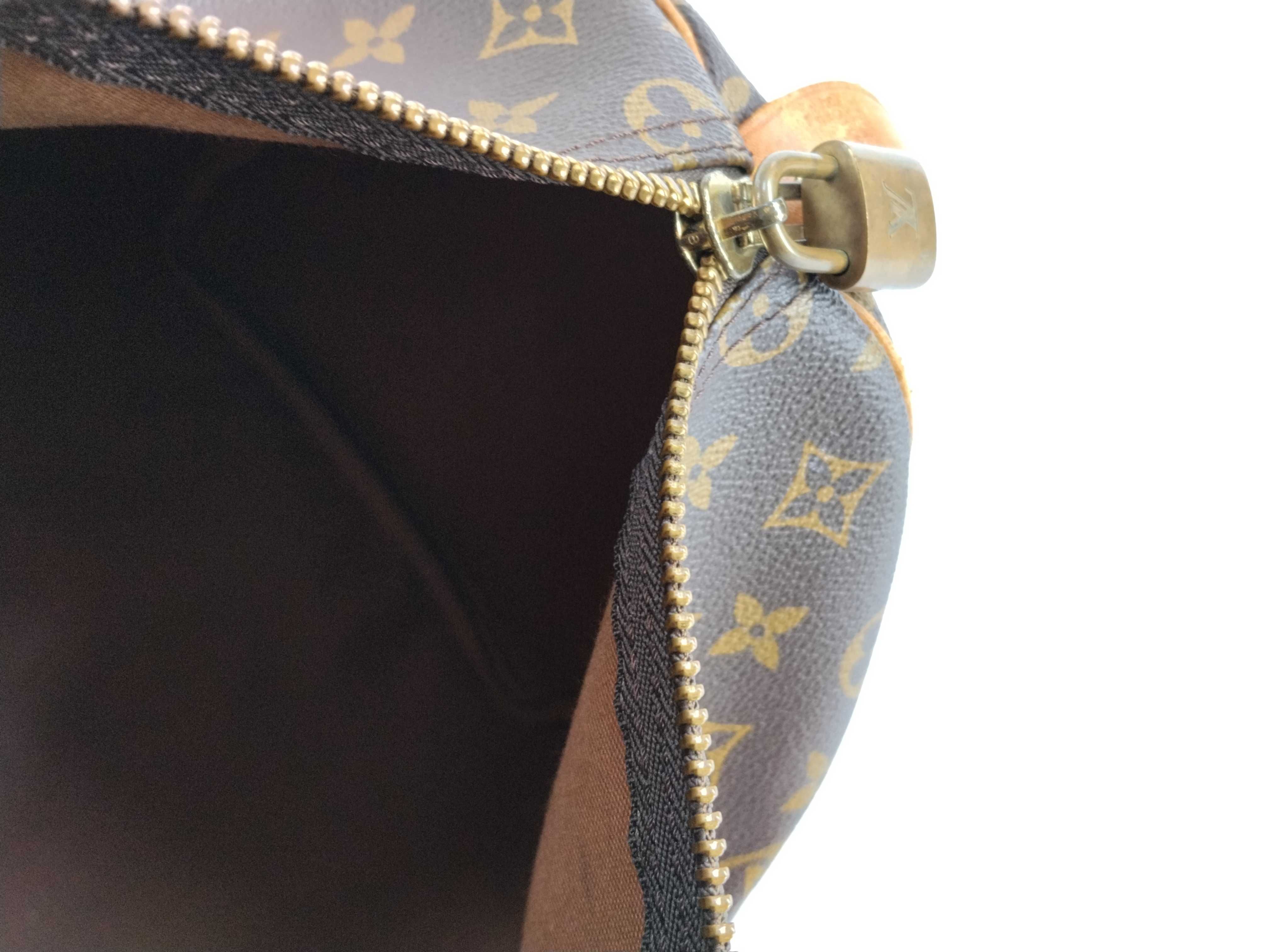 Monogram Vuitton Keepall Boston Bag — view 12