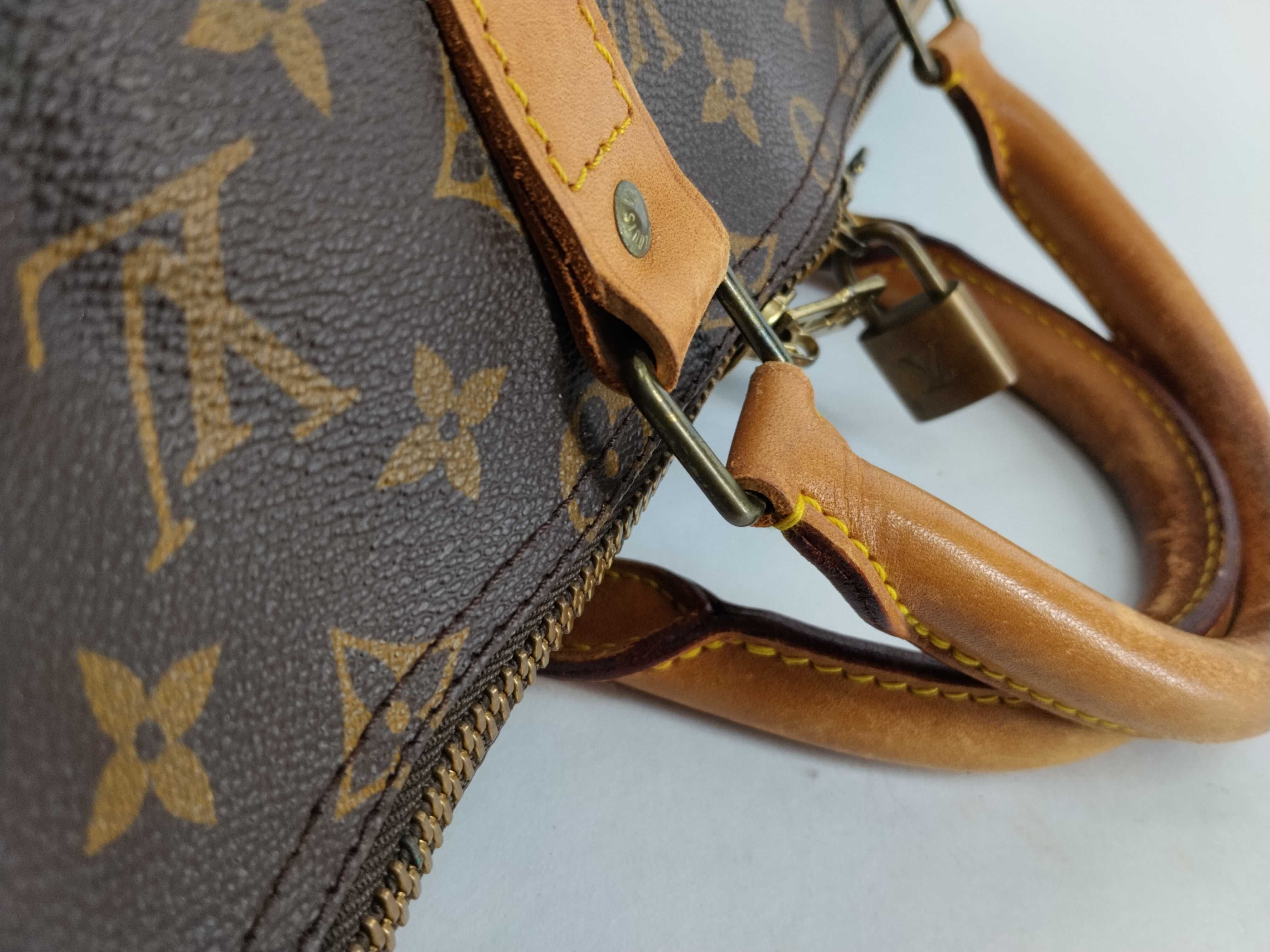 Monogram Vuitton Keepall Boston Bag — view 5