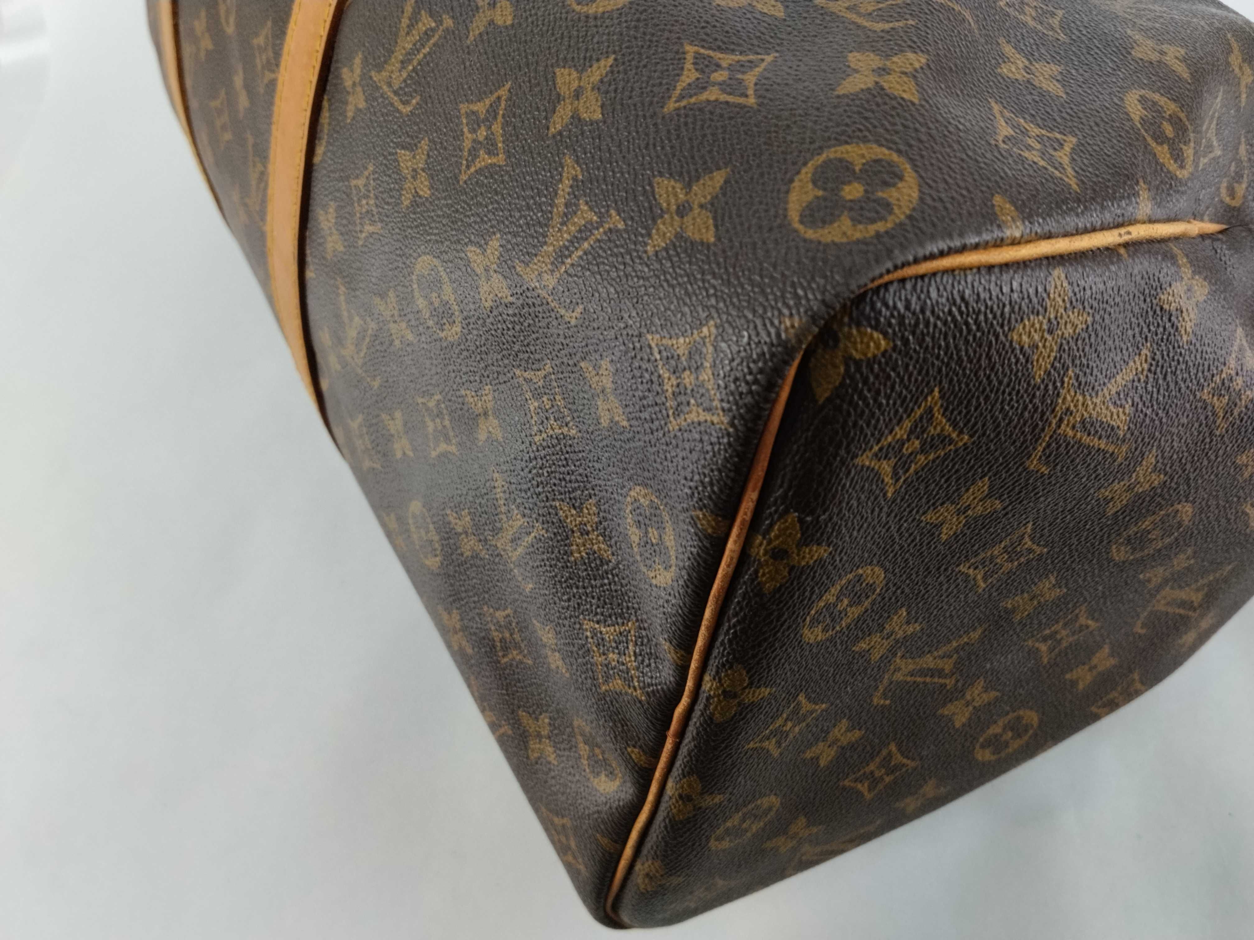 Monogram Vuitton Keepall Boston Bag — view 6
