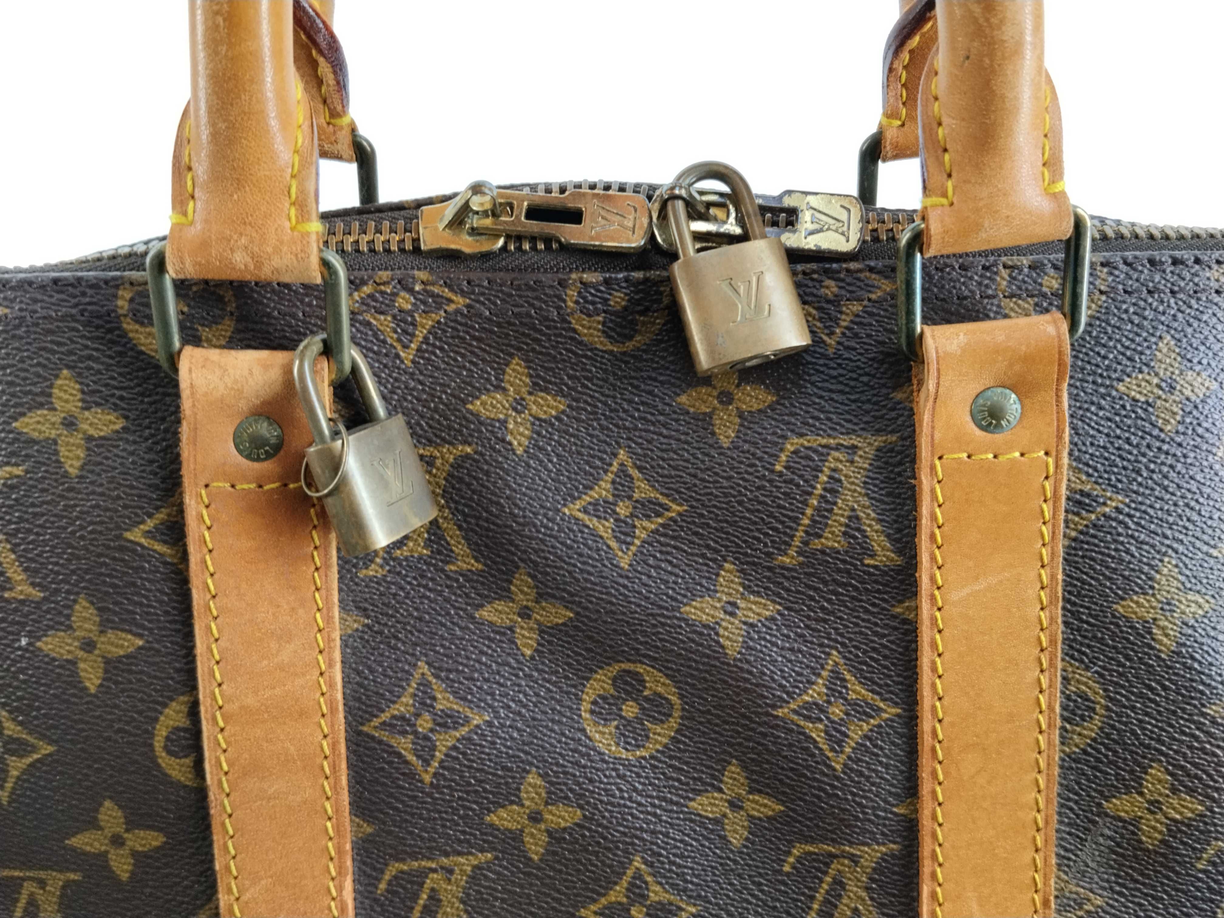 Monogram Vuitton Keepall Boston Bag — view 8