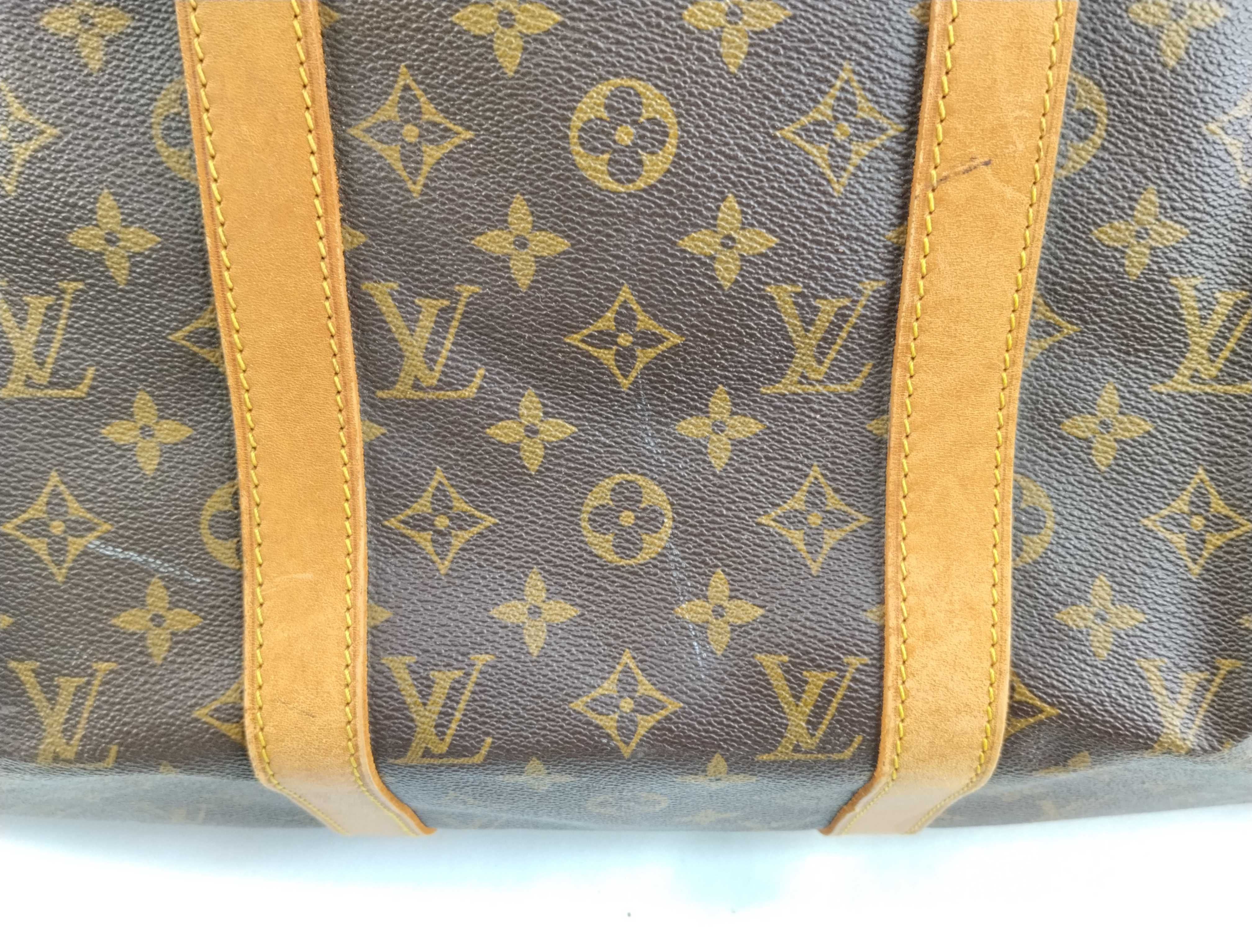 Monogram Vuitton Keepall Boston Bag — view 10