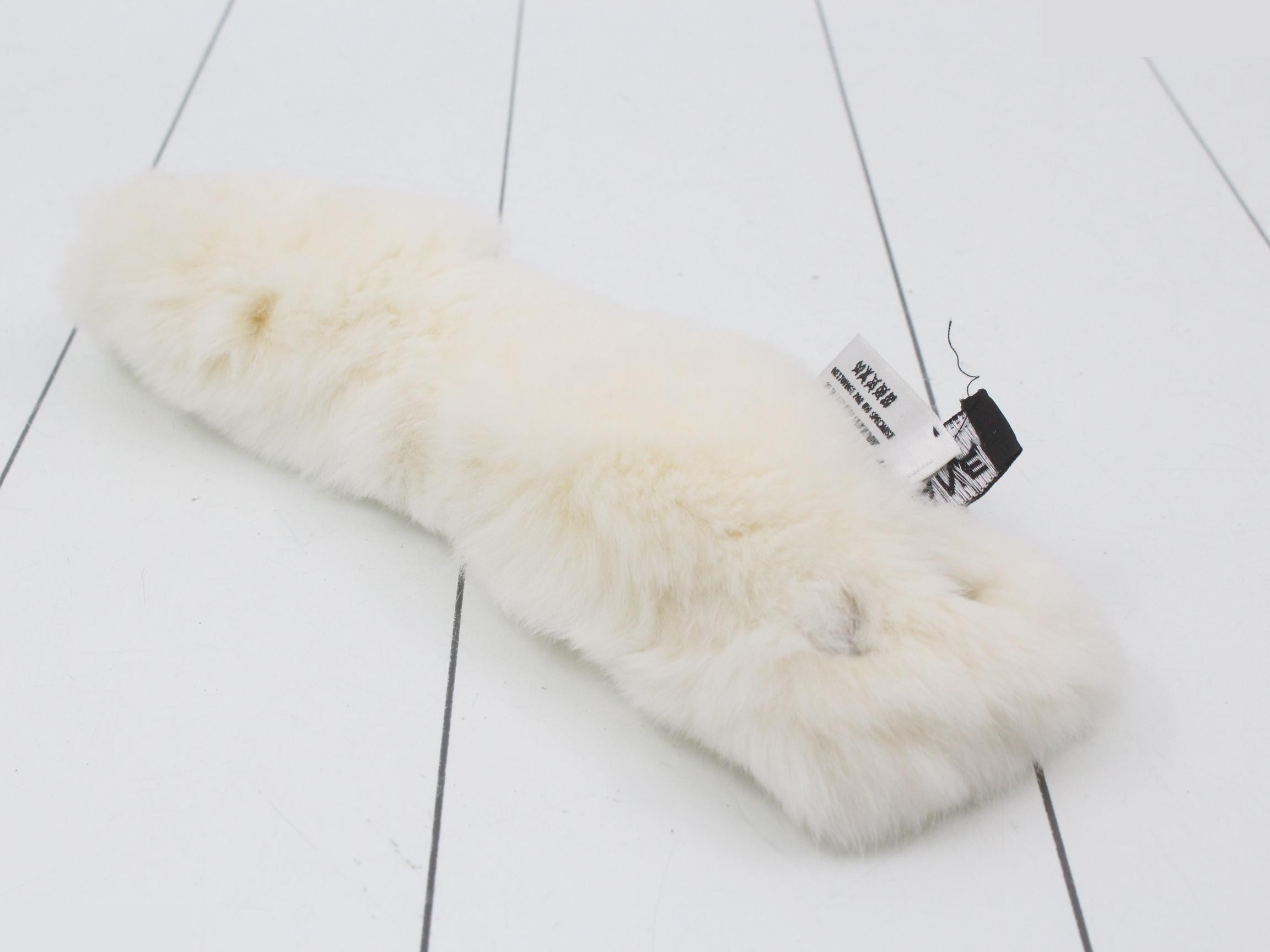 Rabbit Fur Wristband — view 2