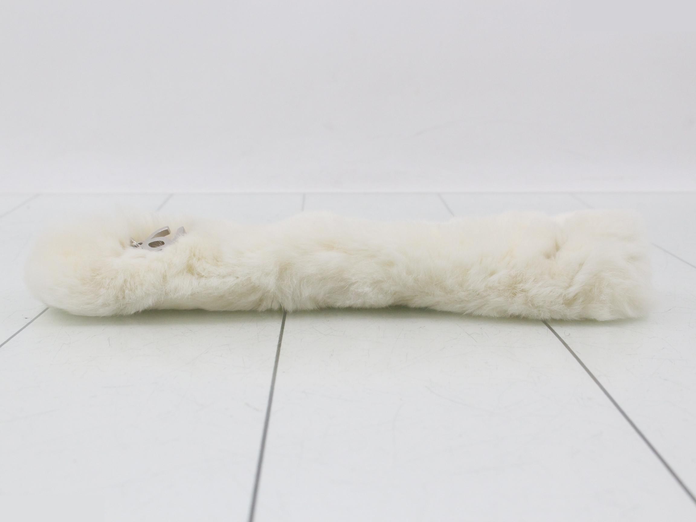 Rabbit Fur Wristband — view 3