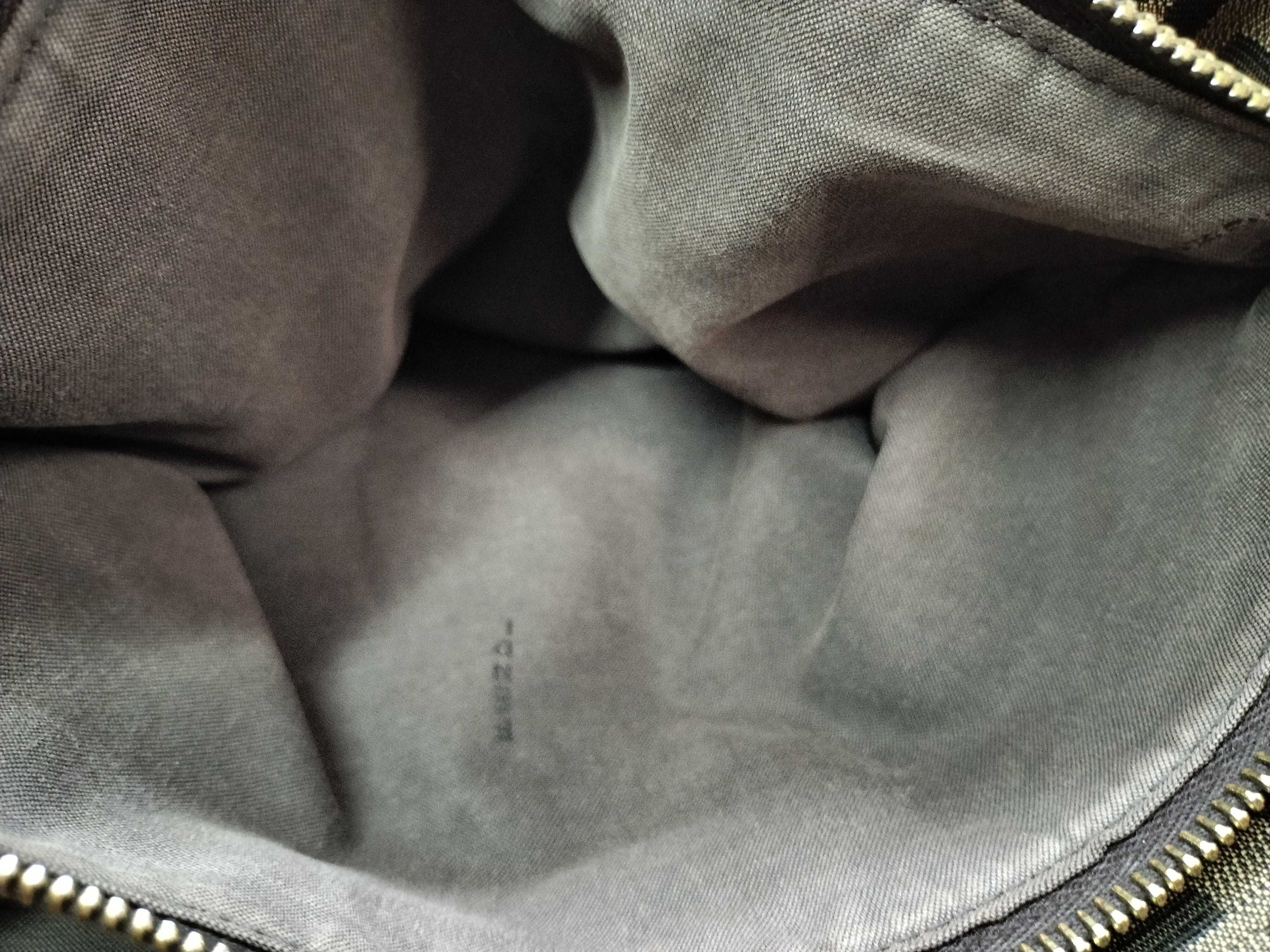 Zucca pattern Fendi Mia tote bag Canvas x Leather tote bag — view 9
