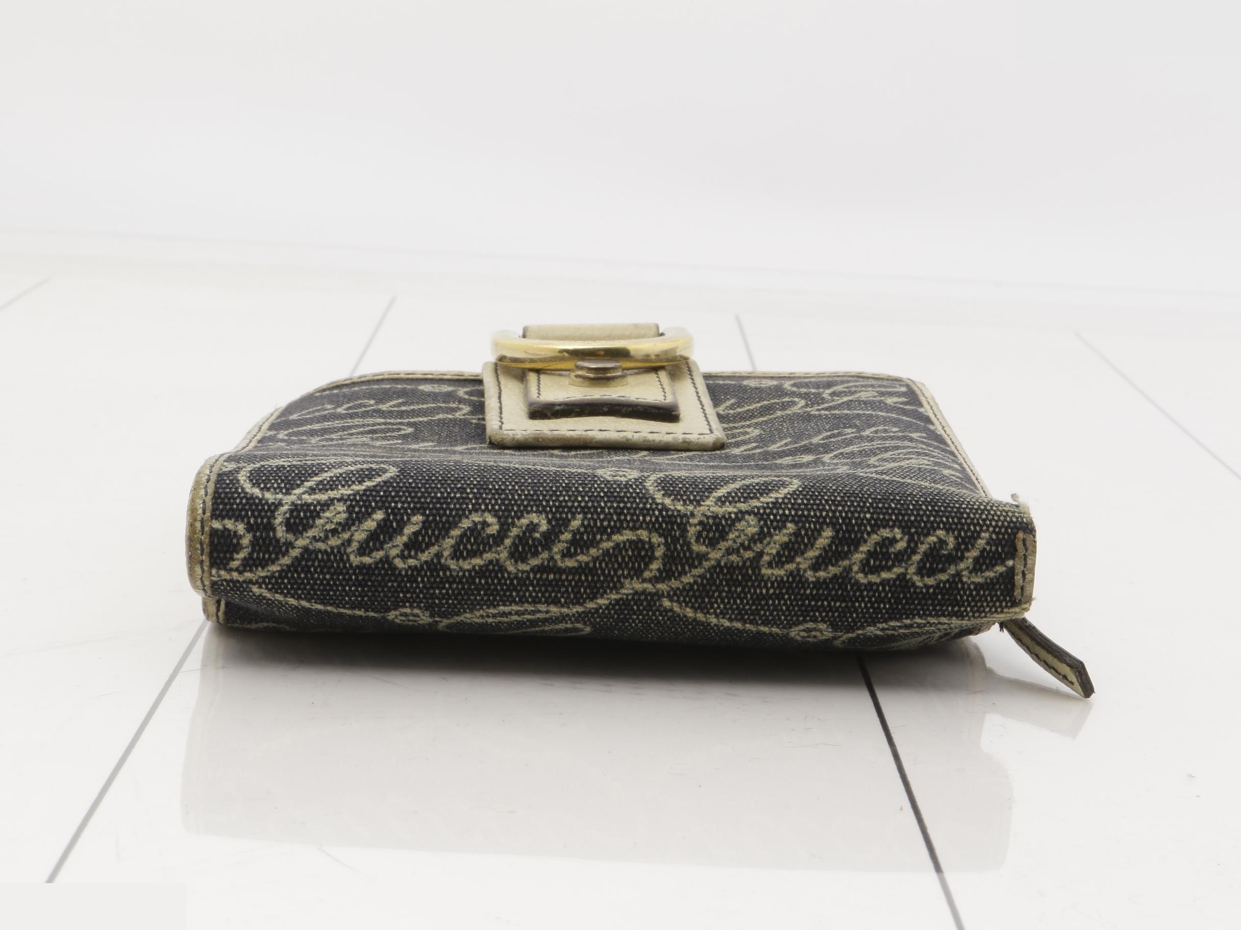 Abbey Bi-fold Wallet, Denim, 154255, 4276 — view 3